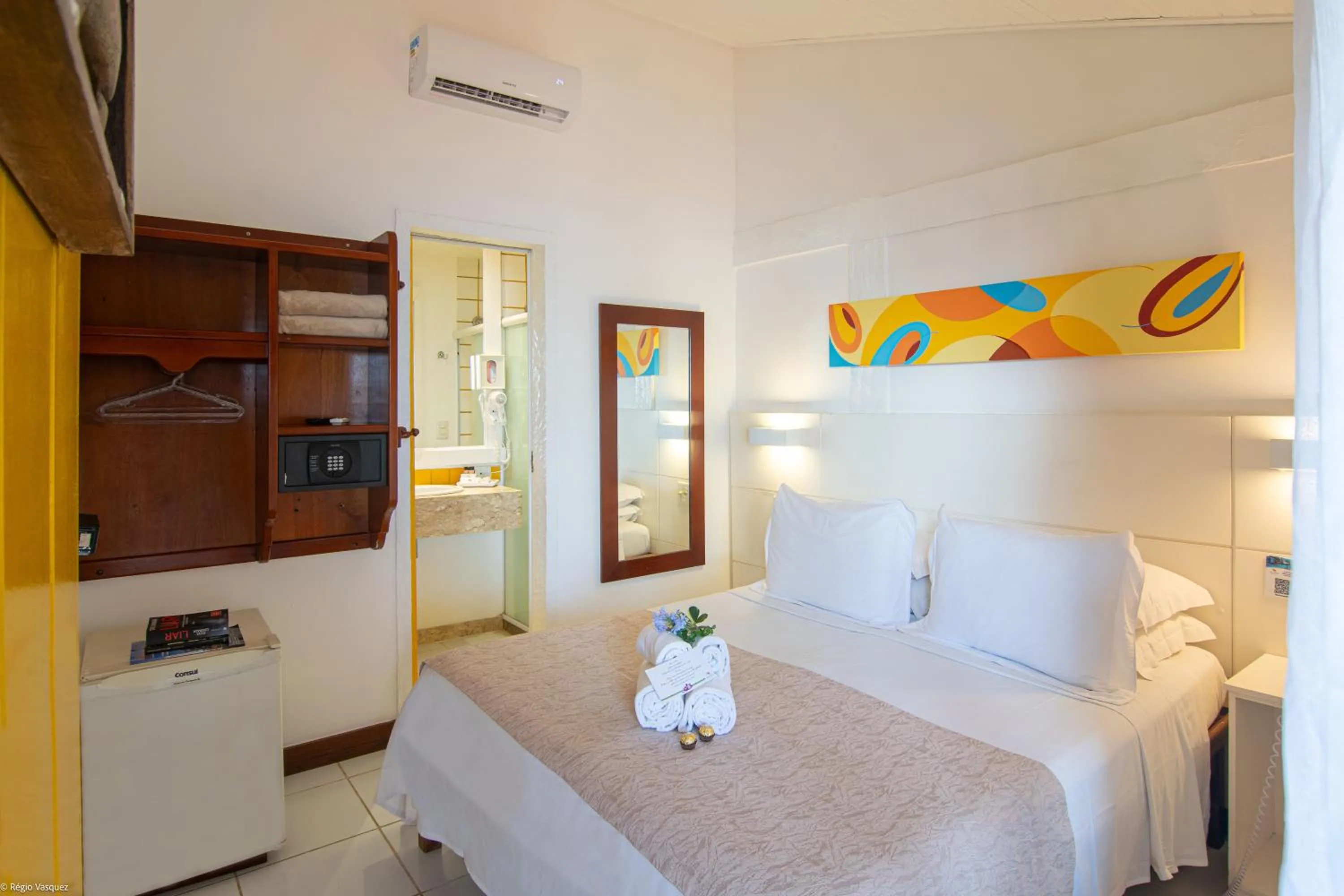 Bed in Chez Pitu Praia Hotel