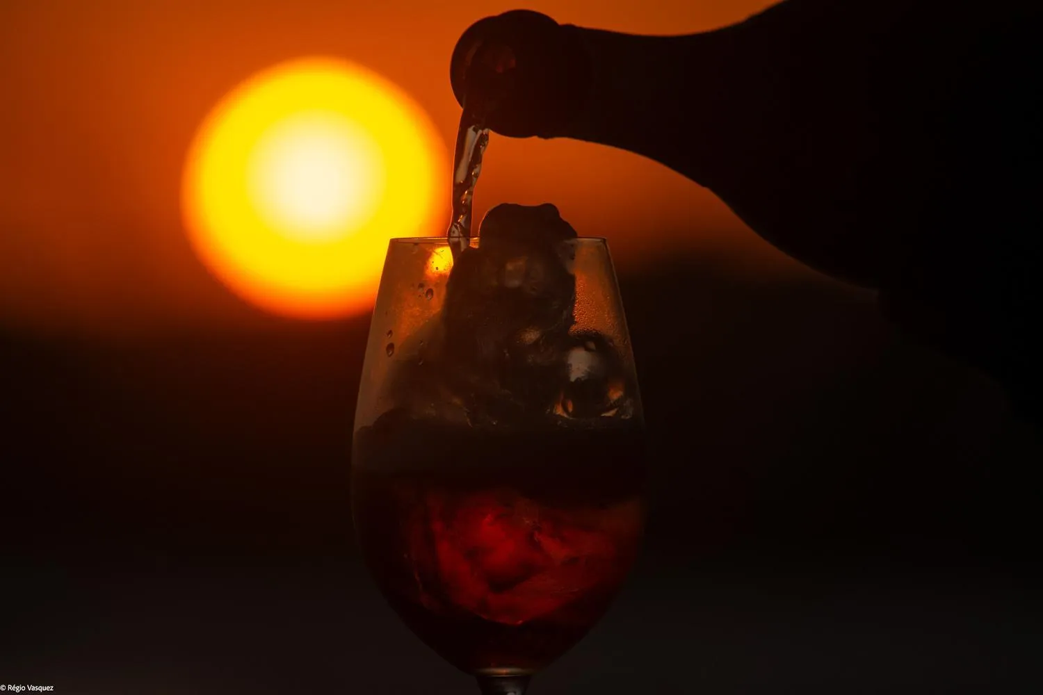 Sunset in Chez Pitu Praia Hotel