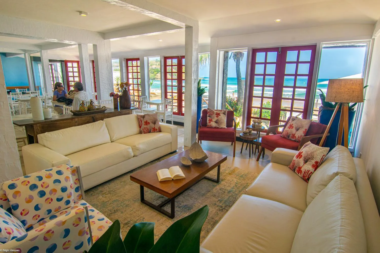 Living room in Chez Pitu Praia Hotel