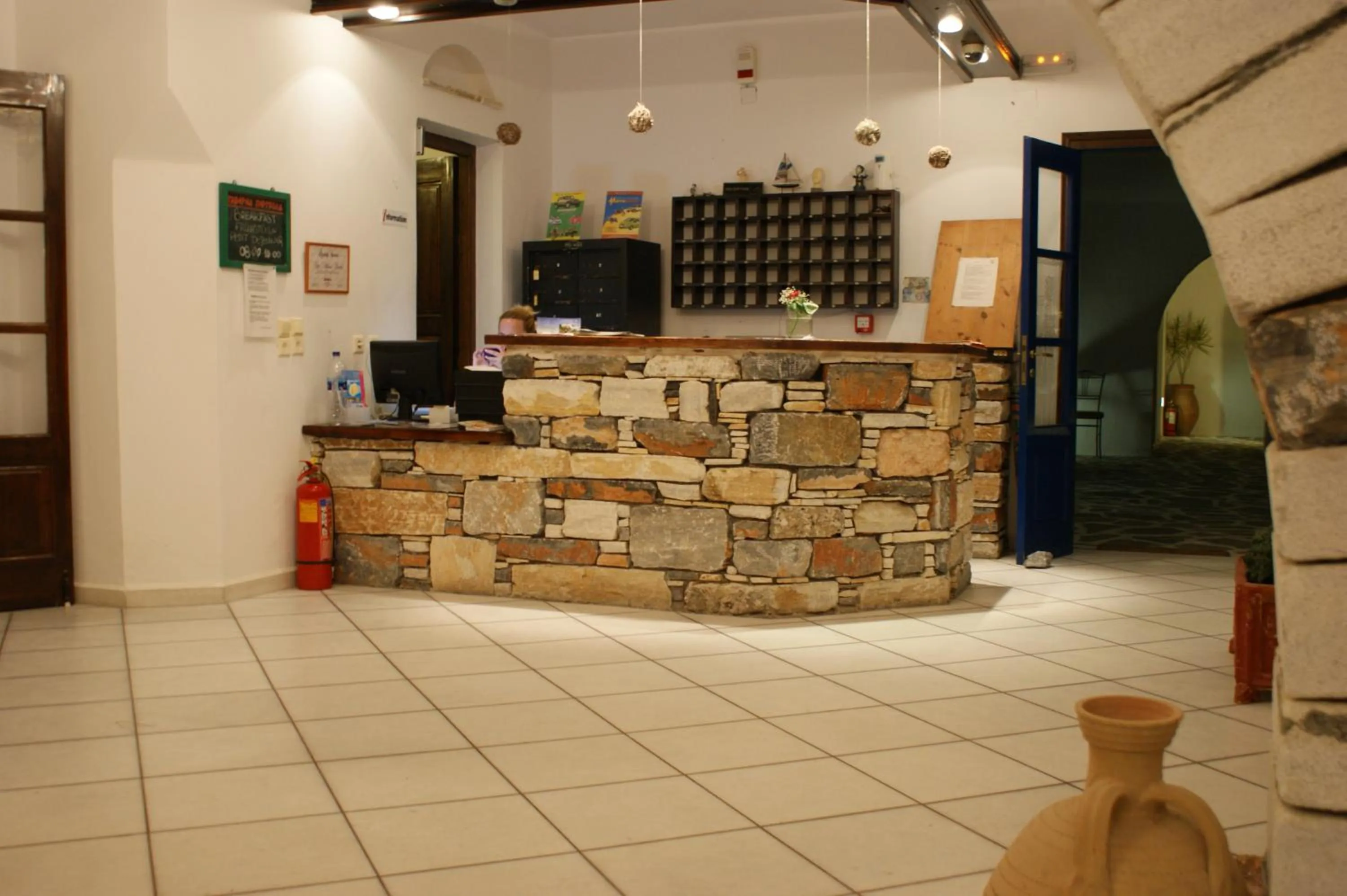 Lobby or reception in Alkyoni Beach Hotel