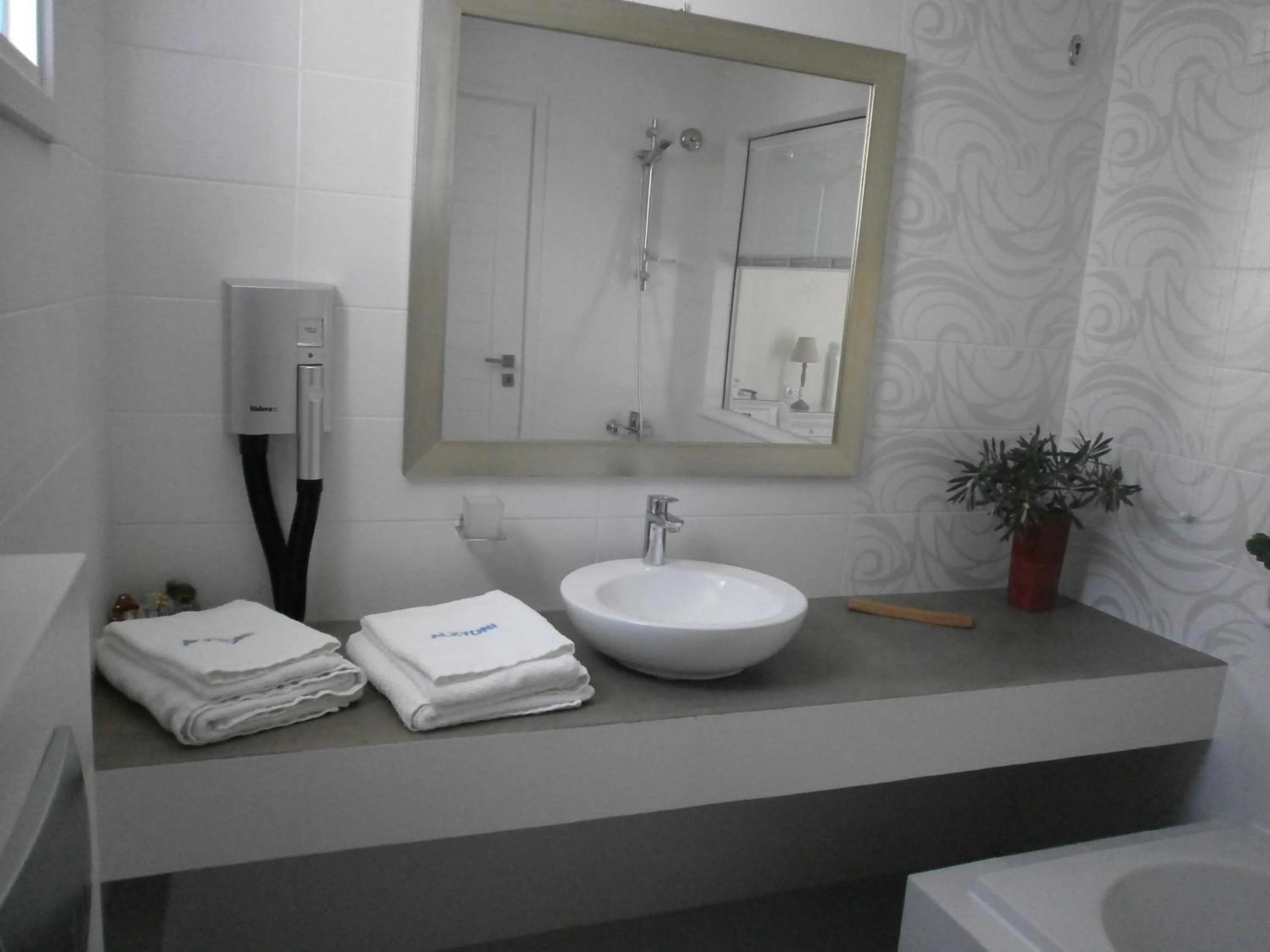Bathroom in Alkyoni Beach Hotel