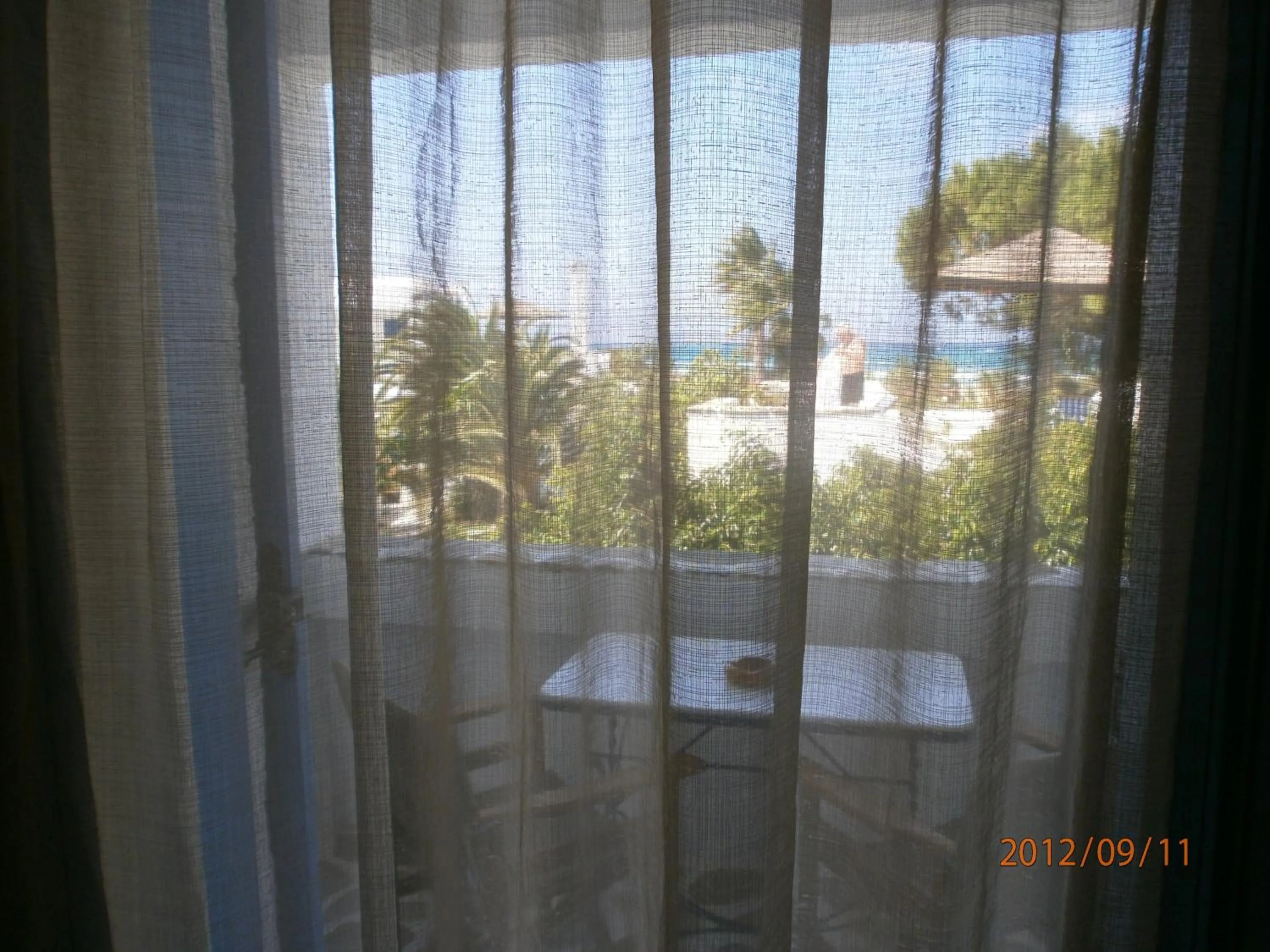 Balcony/Terrace in Alkyoni Beach Hotel
