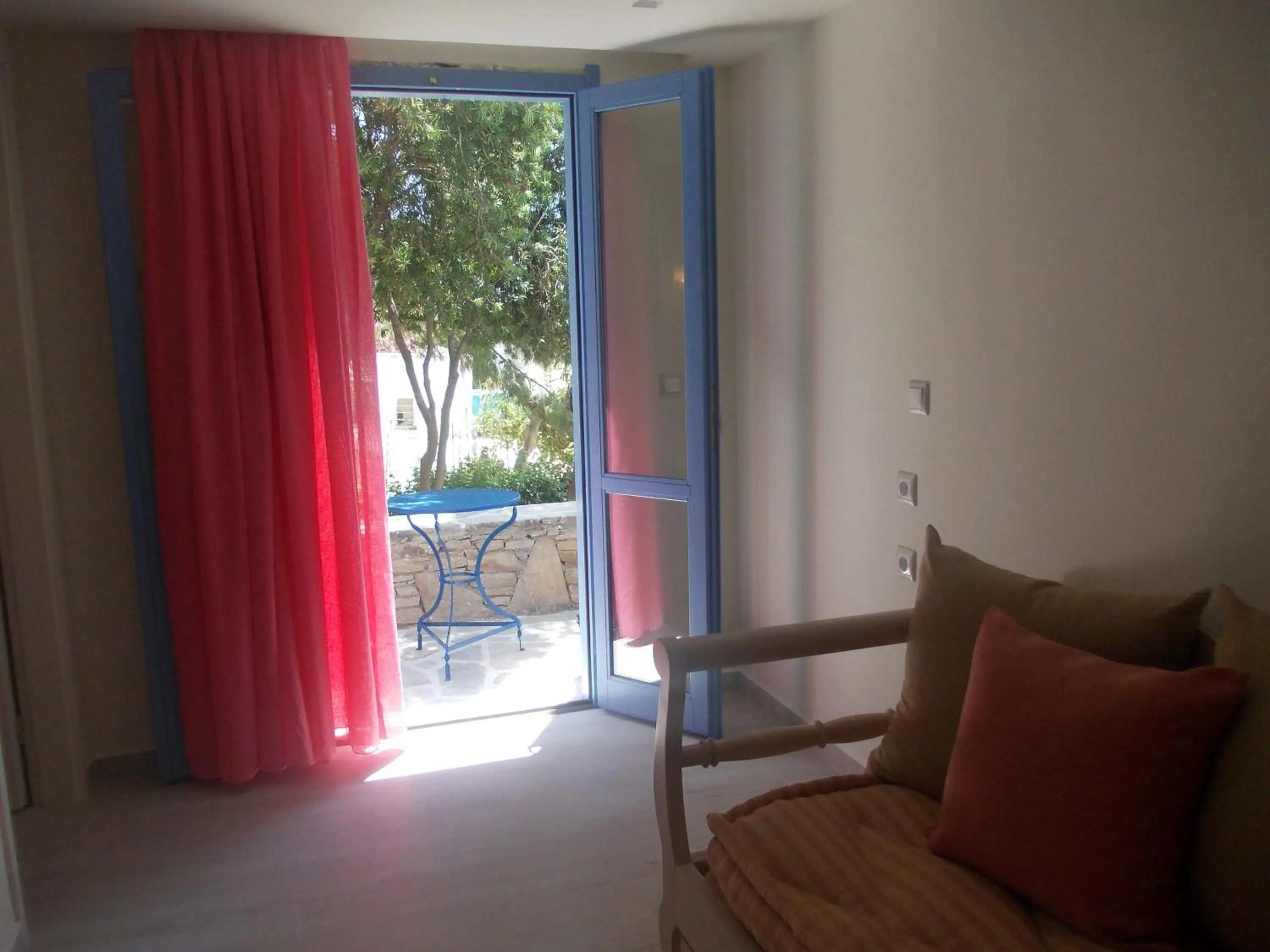 Balcony/Terrace in Alkyoni Beach Hotel