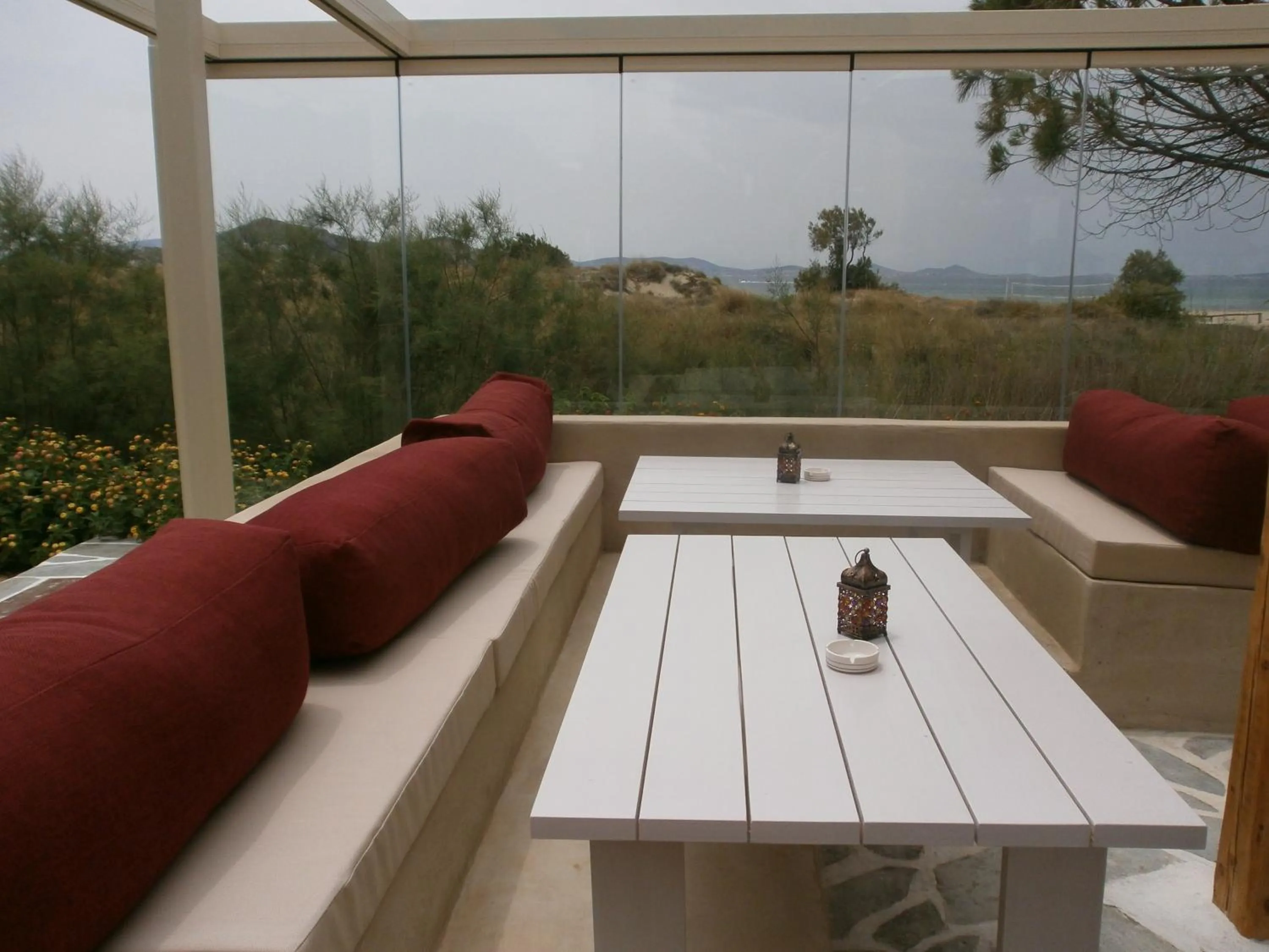 Lounge or bar in Alkyoni Beach Hotel