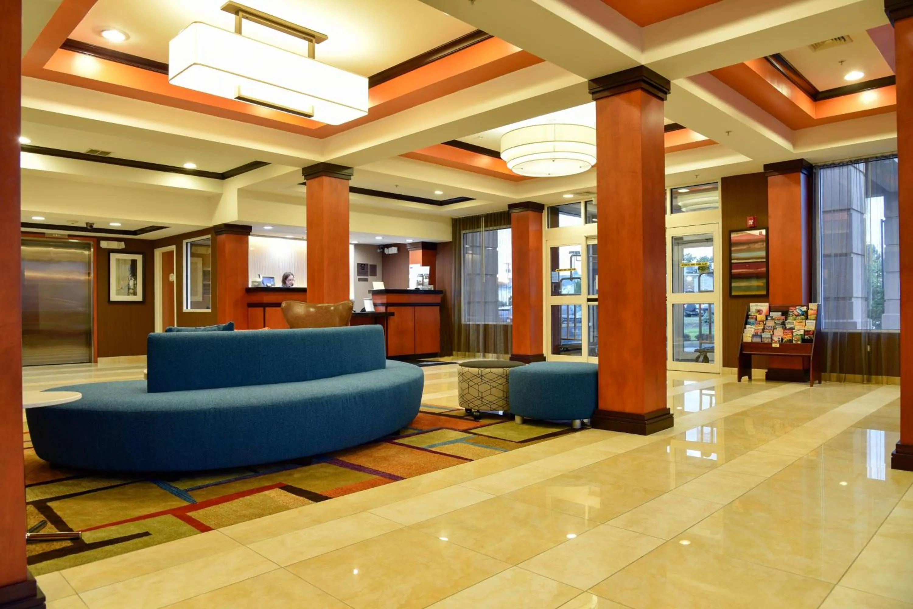 Lobby or reception in Fairfield Inn Hartford Airport