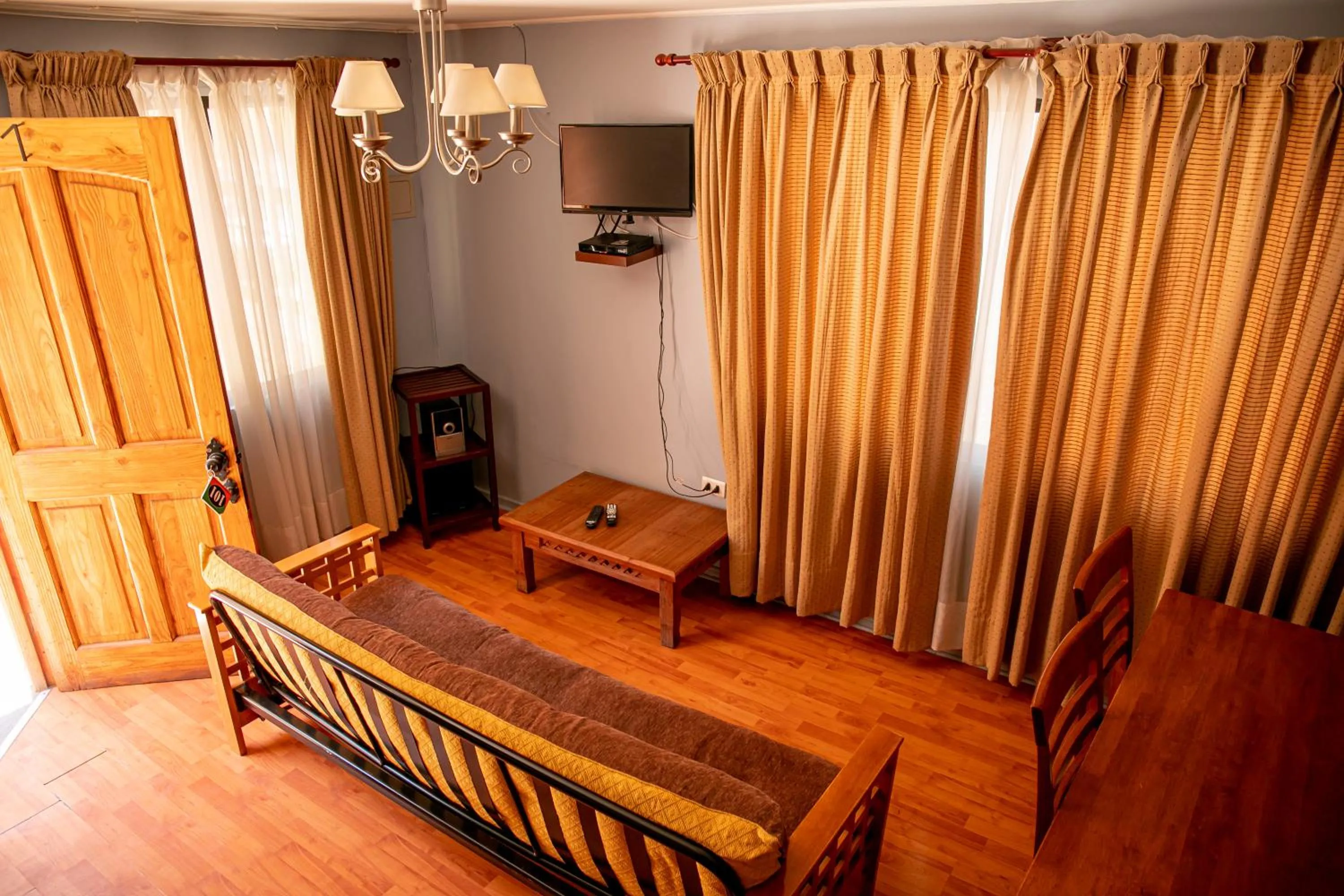 TV and multimedia, Bed in Ayelen Apart Hotel