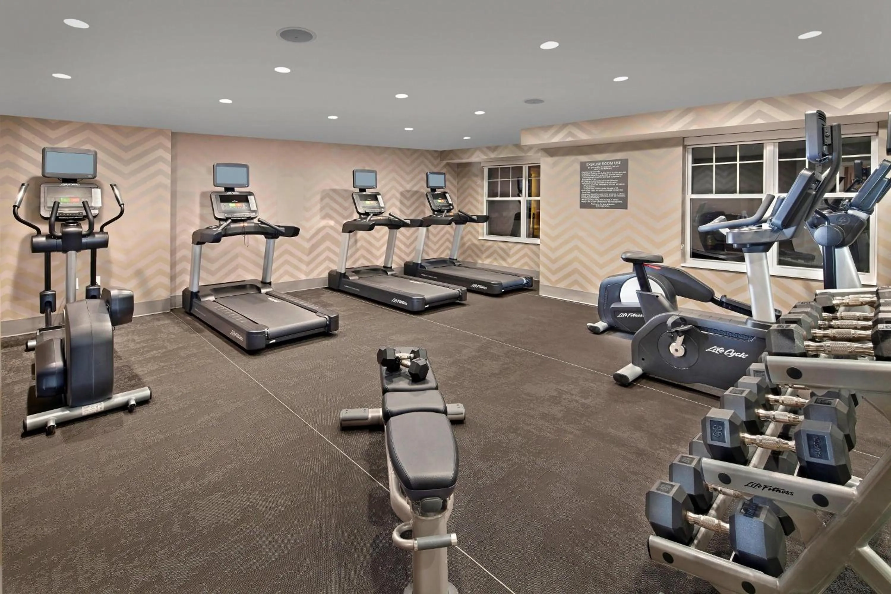 Fitness centre/facilities in Residence Inn Hartford Avon