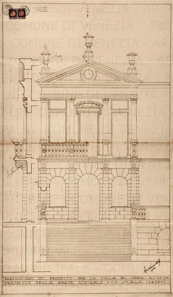 Decorative detail in Villa Gabriella B&B - Apartments