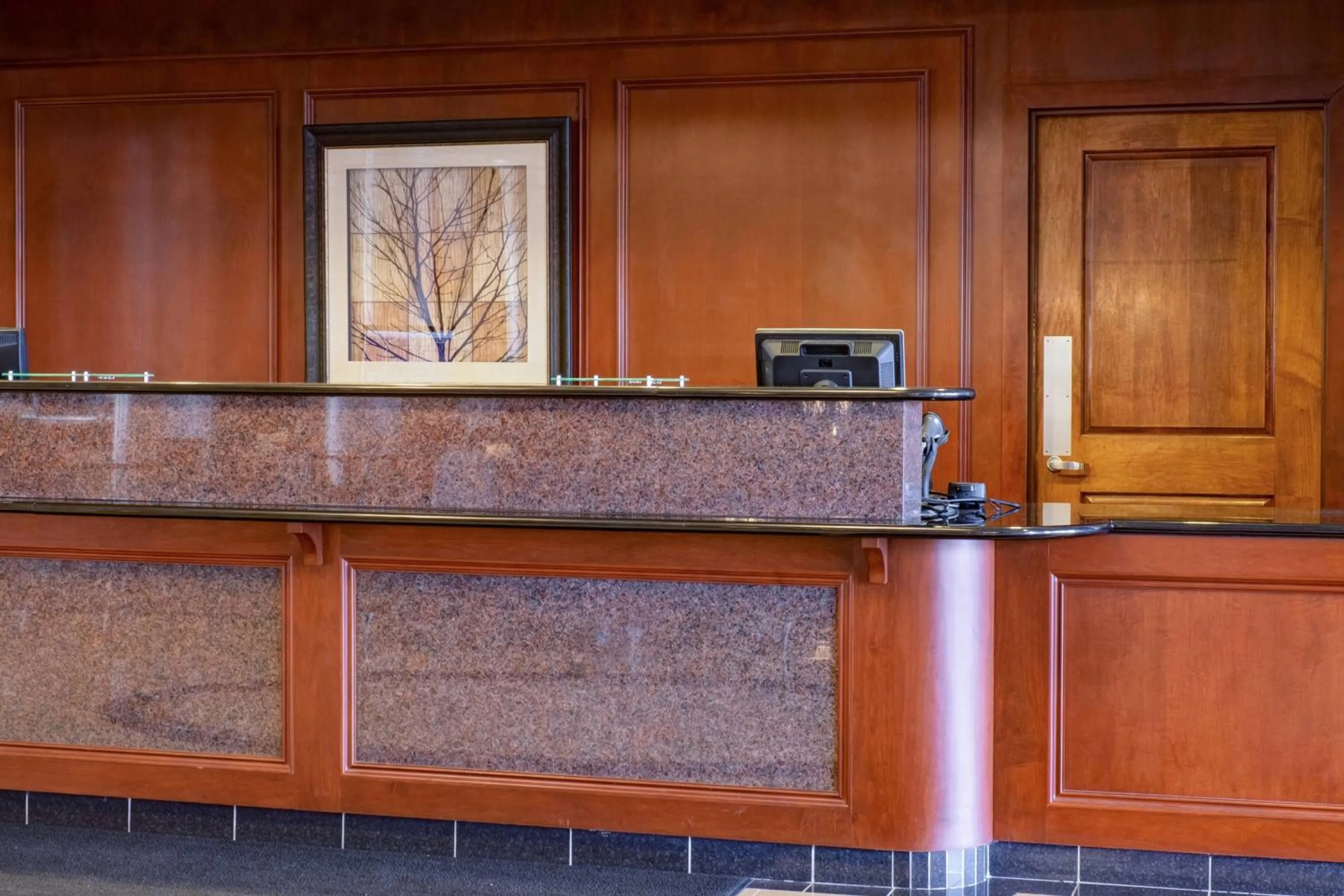 Lobby or reception in Courtyard Hadley Amherst