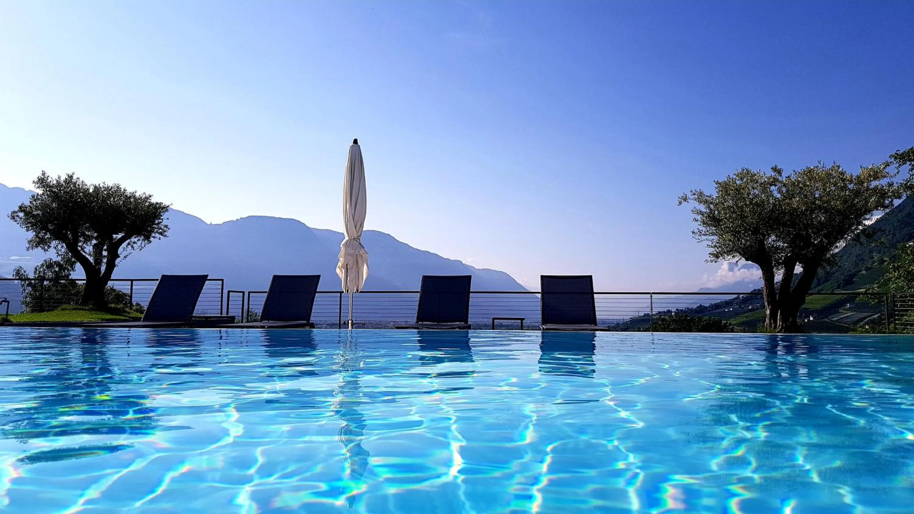 Swimming pool in The View Luxury Suites