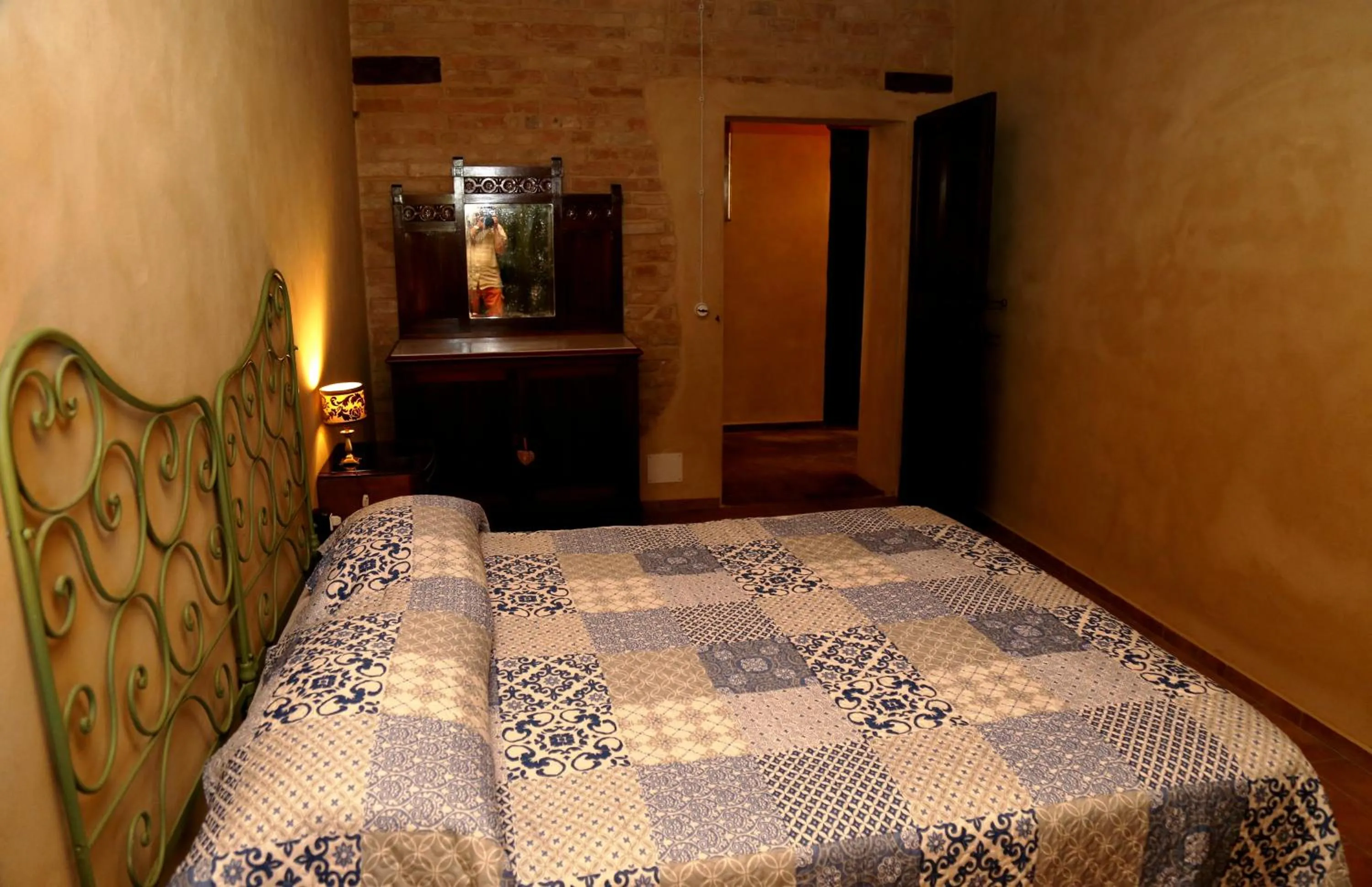 Bed in B&B Mik e Ramo