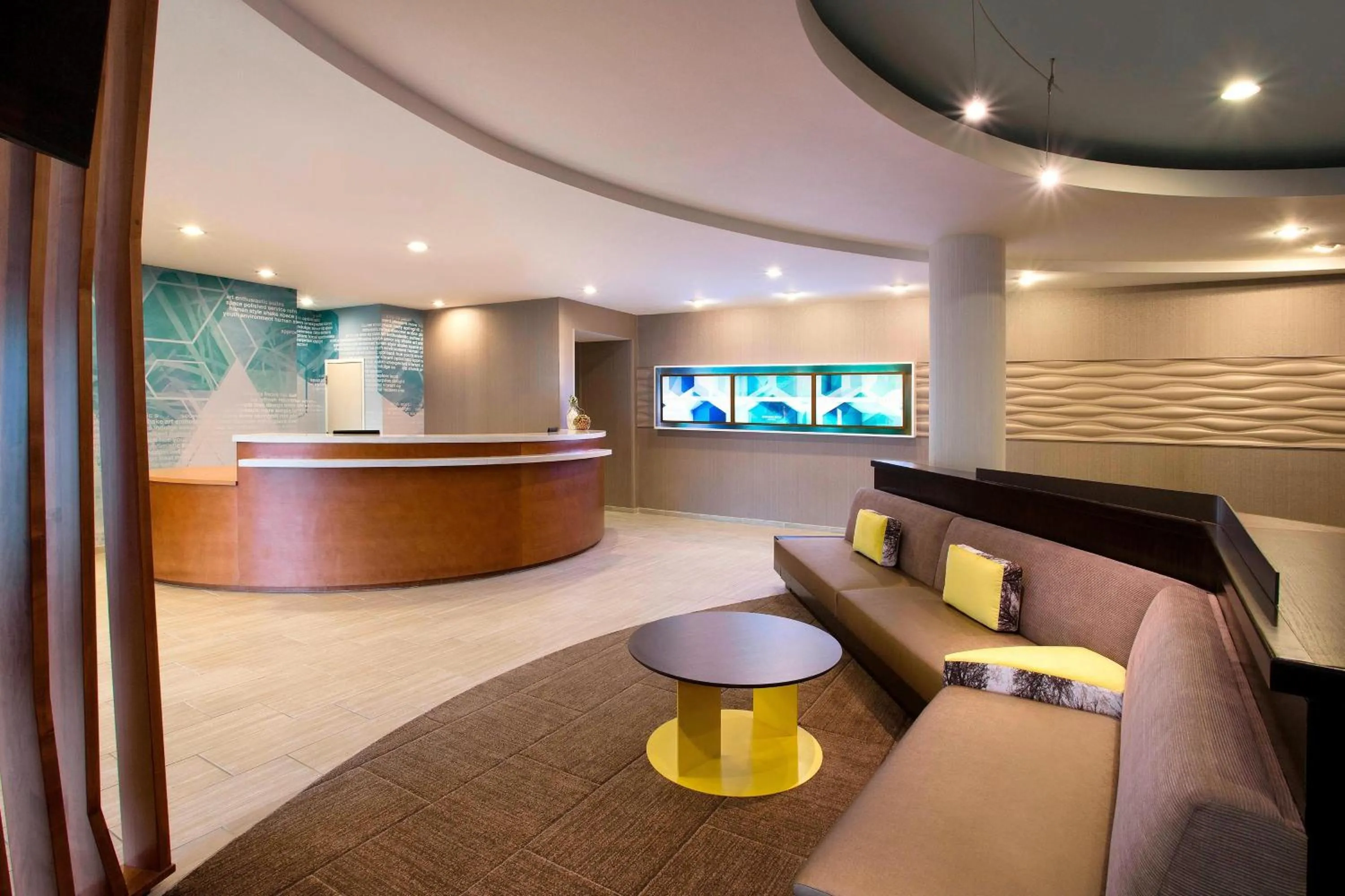 Lobby or reception in SpringHill Suites Hartford Airport/Windsor Locks