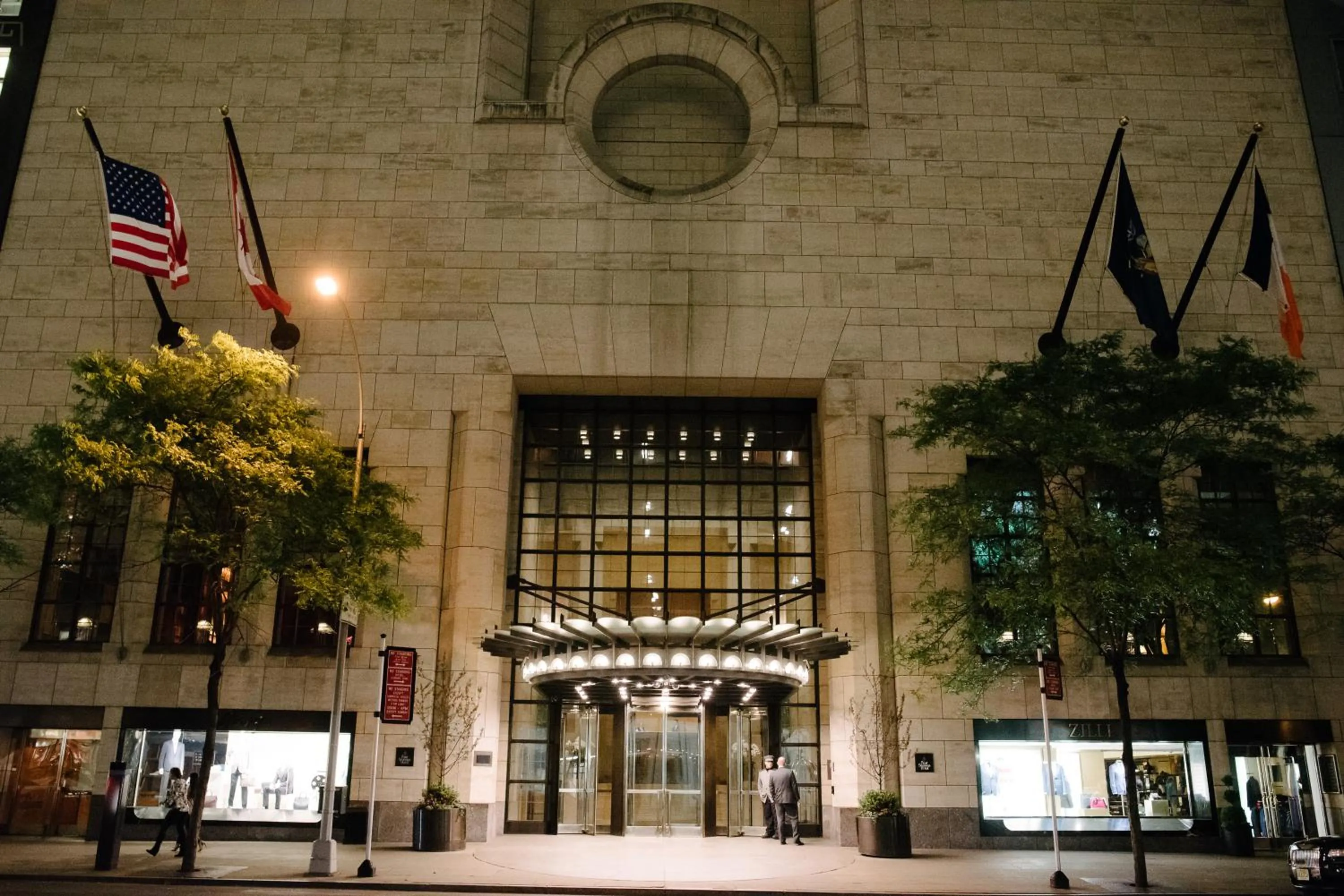 Facade/entrance in Four Seasons Hotel New York
