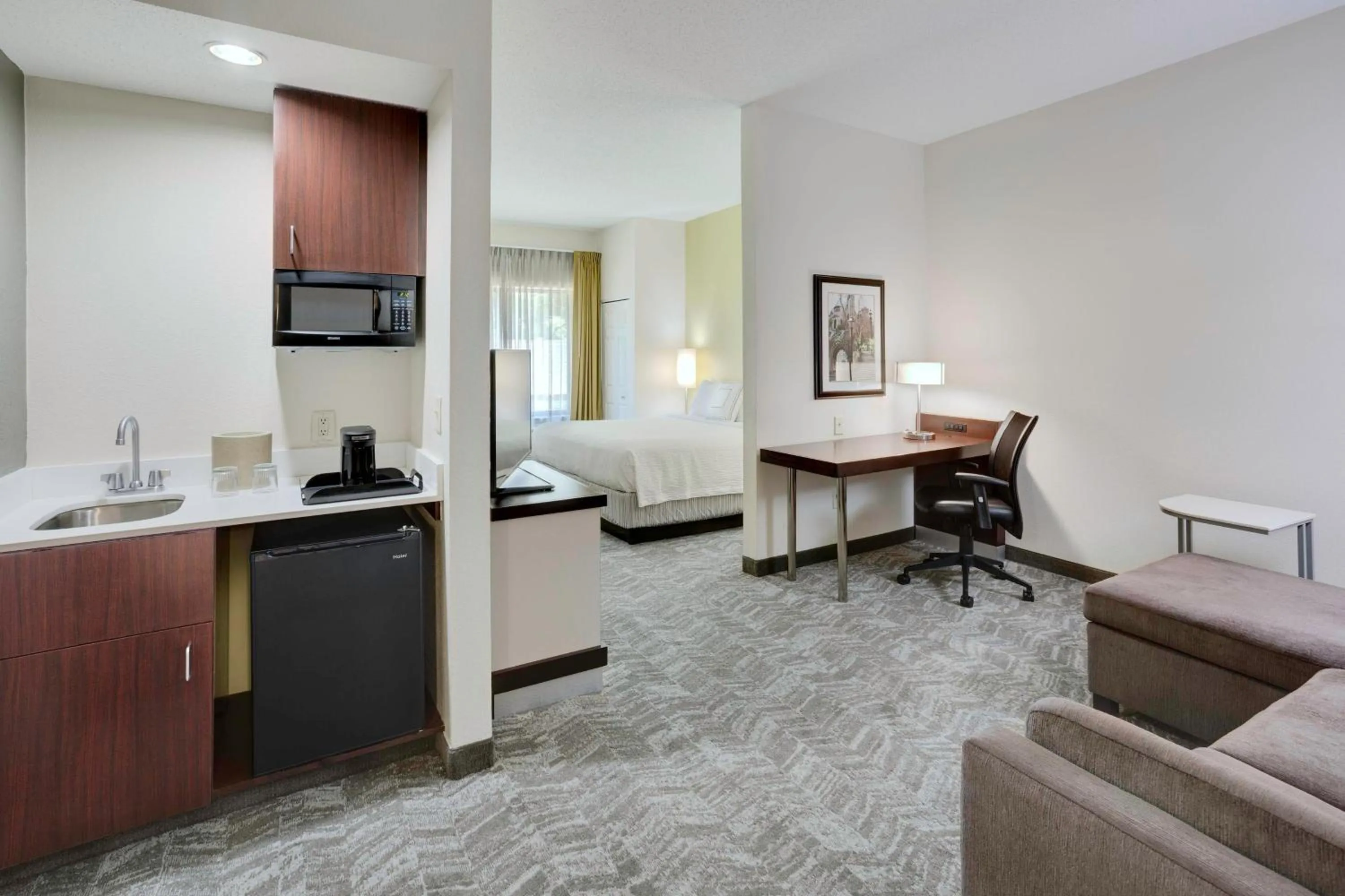 Bedroom in SpringHill Suites Milford