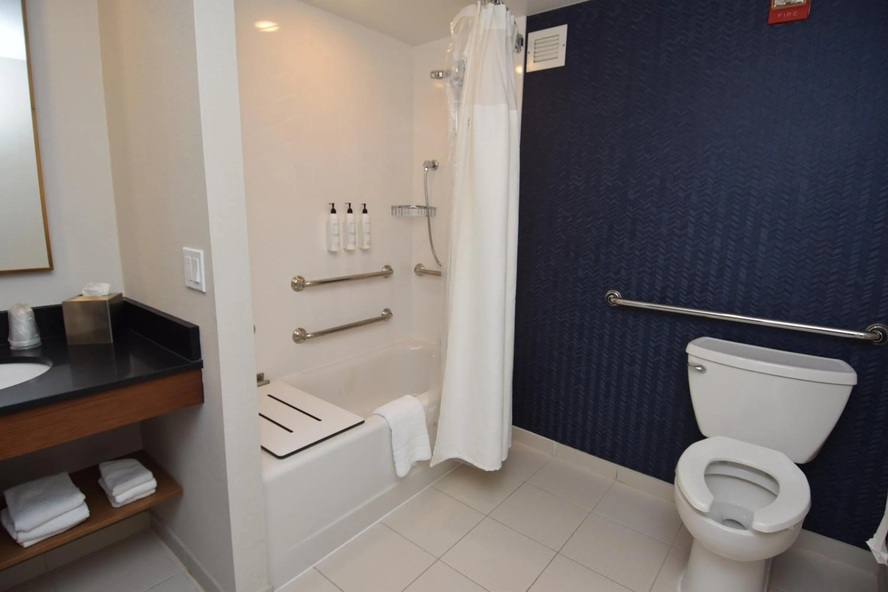 Facility for disabled guests in Fairfield Inn by Marriot Binghamton