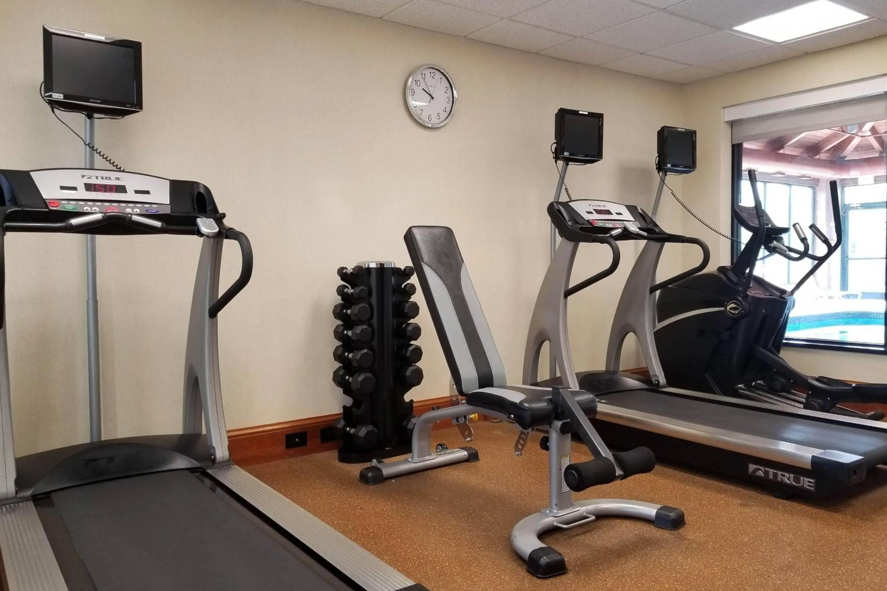 Fitness centre/facilities in Fairfield Inn by Marriot Binghamton