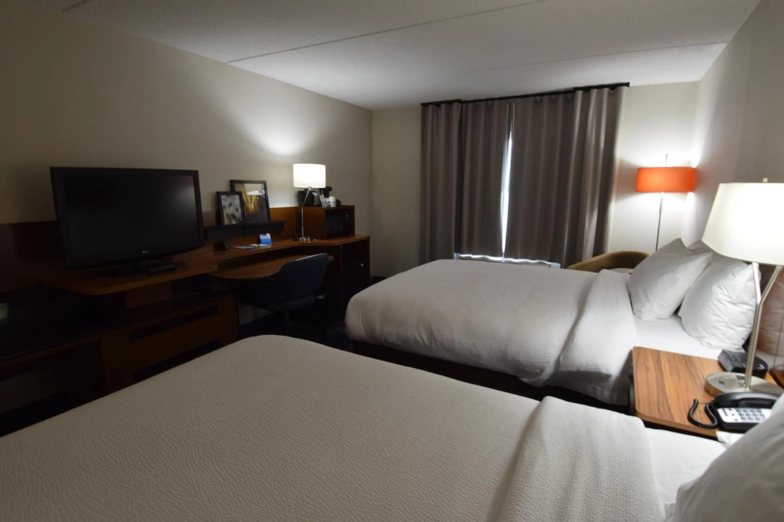 Bed in Fairfield Inn by Marriot Binghamton