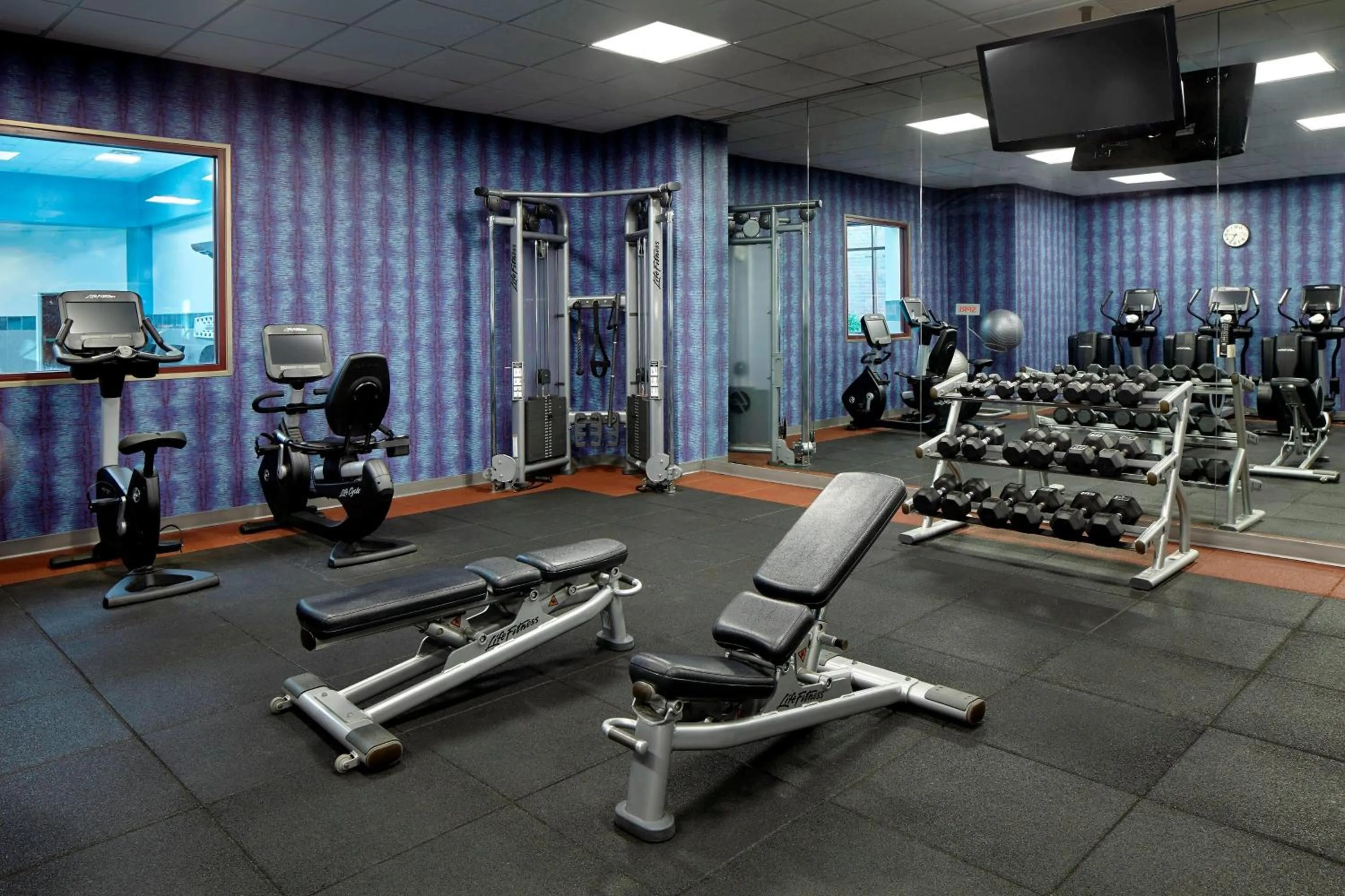 Fitness centre/facilities in Marriott Birmingham Grandview