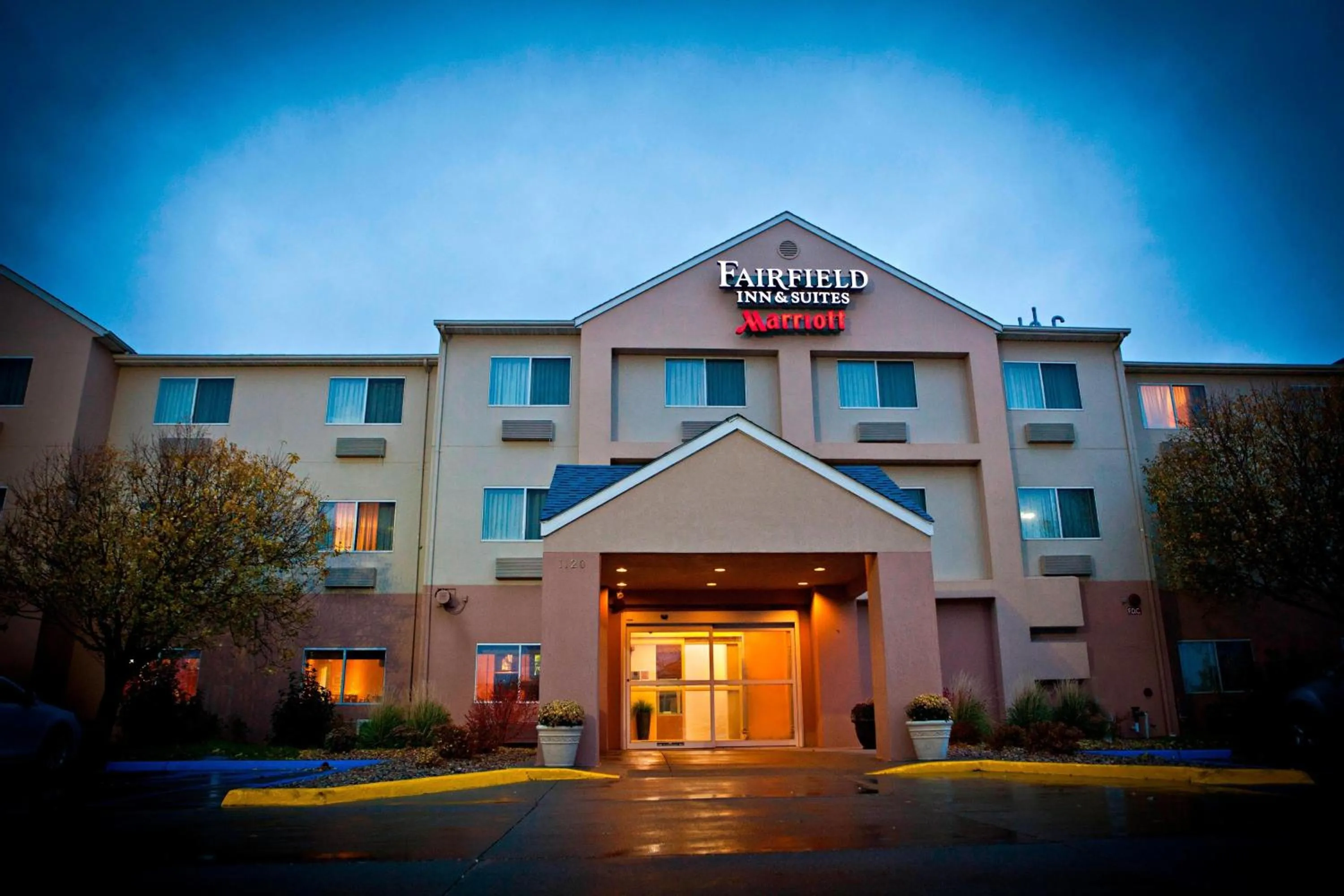 Property building in Fairfield Inn & Suites Bismarck North
