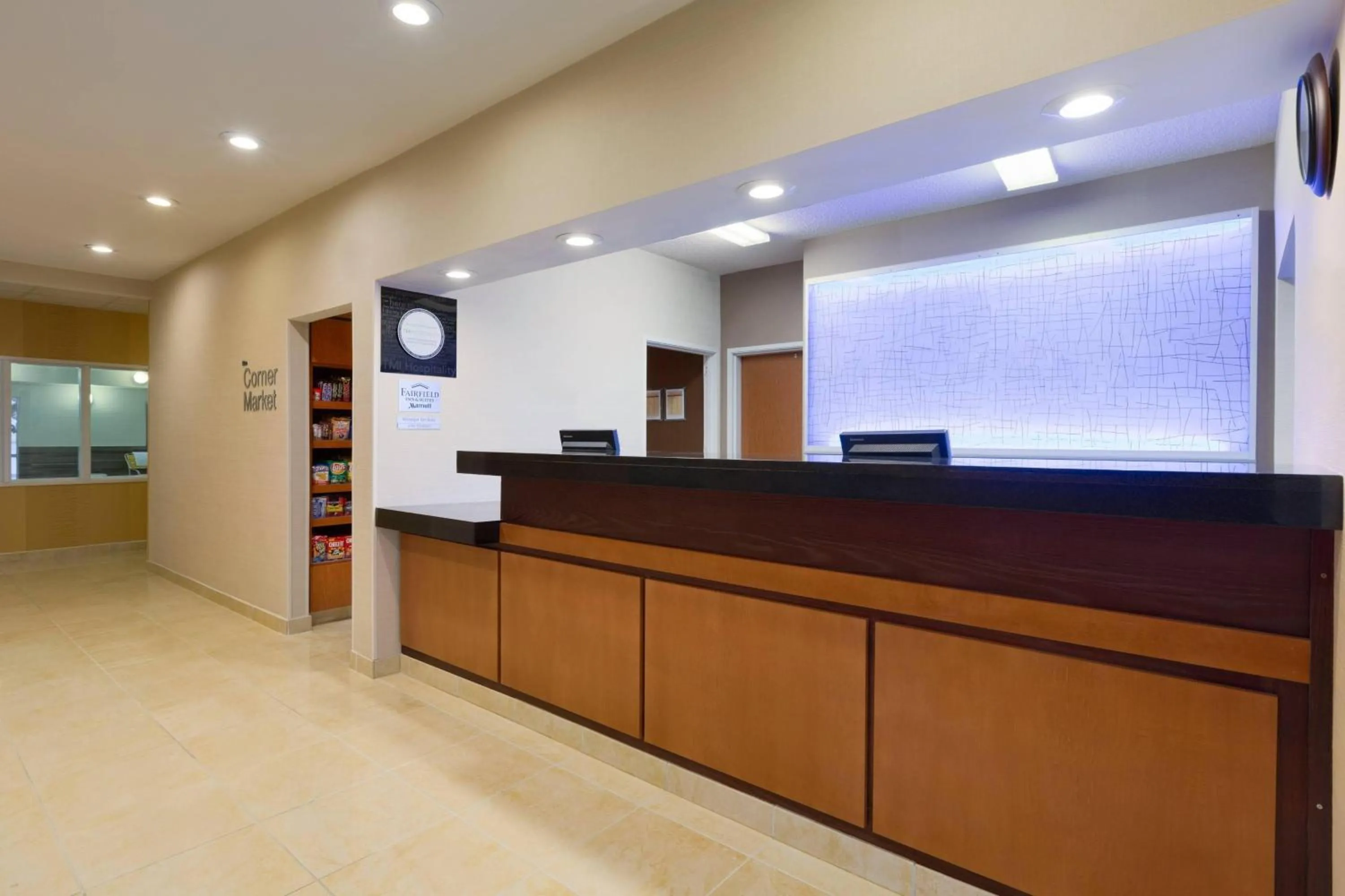 Lobby or reception in Fairfield Inn & Suites Bismarck North