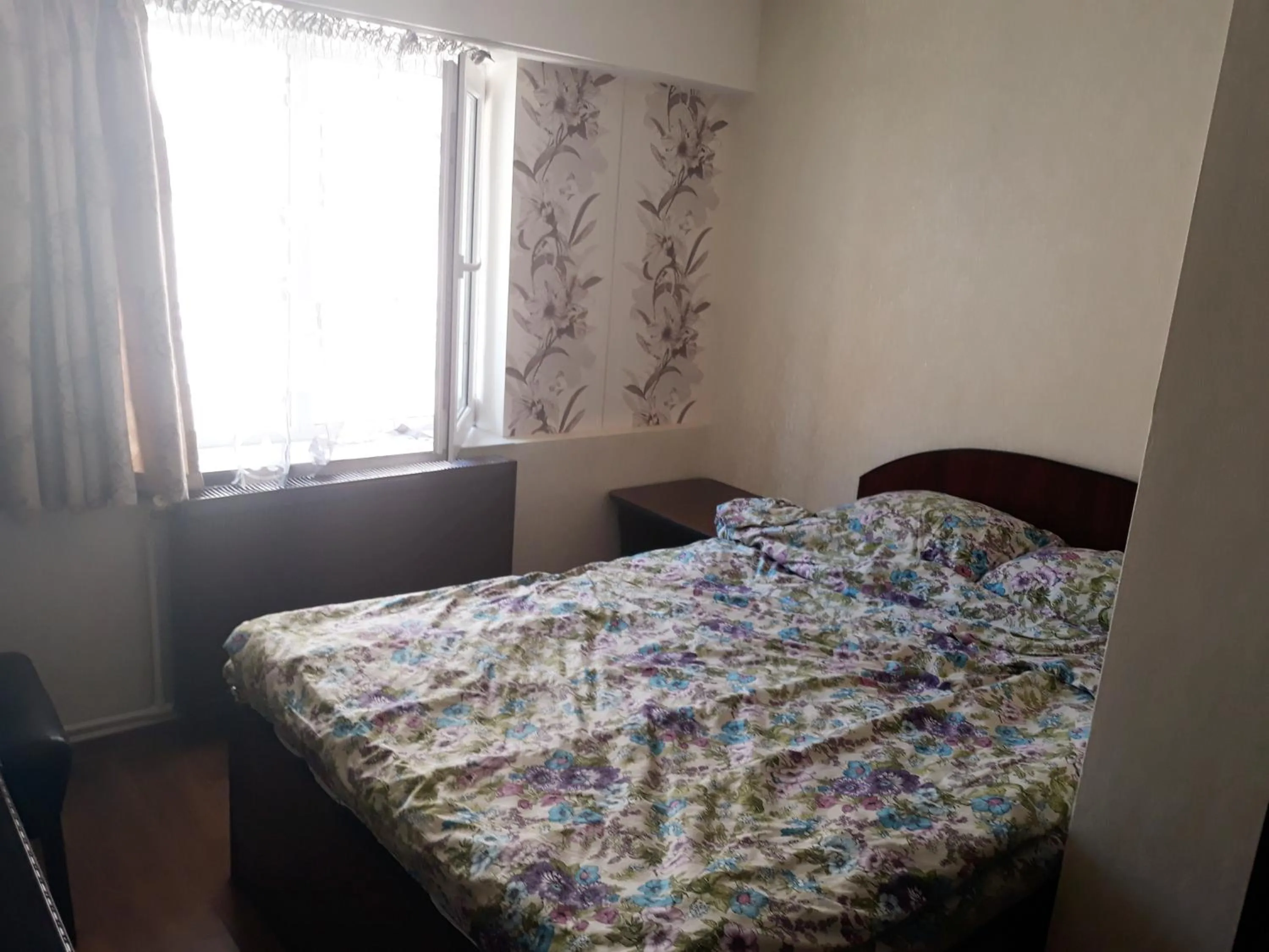 Bed in Pensiunea Red Rock