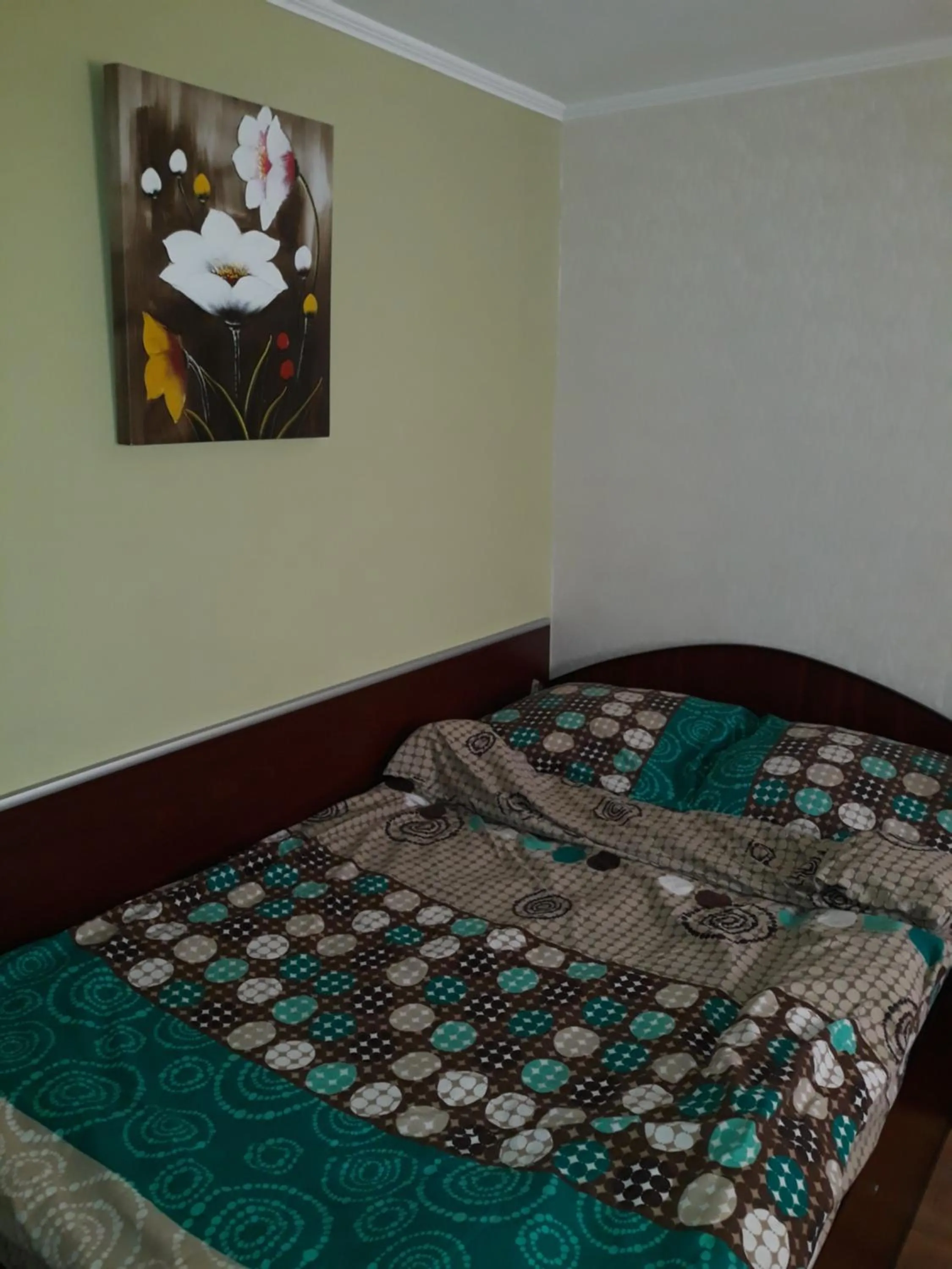 Bed in Pensiunea Red Rock