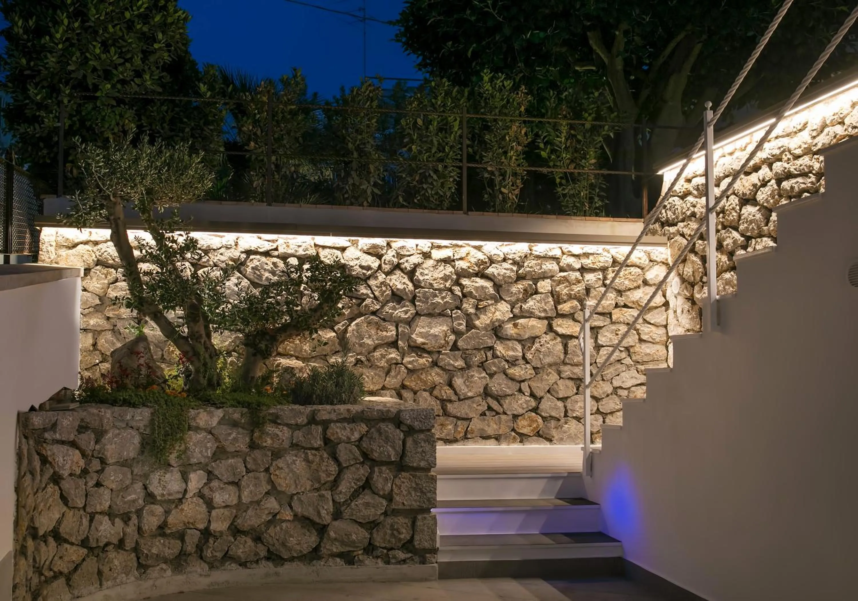 Facade/entrance in Casa Cristina