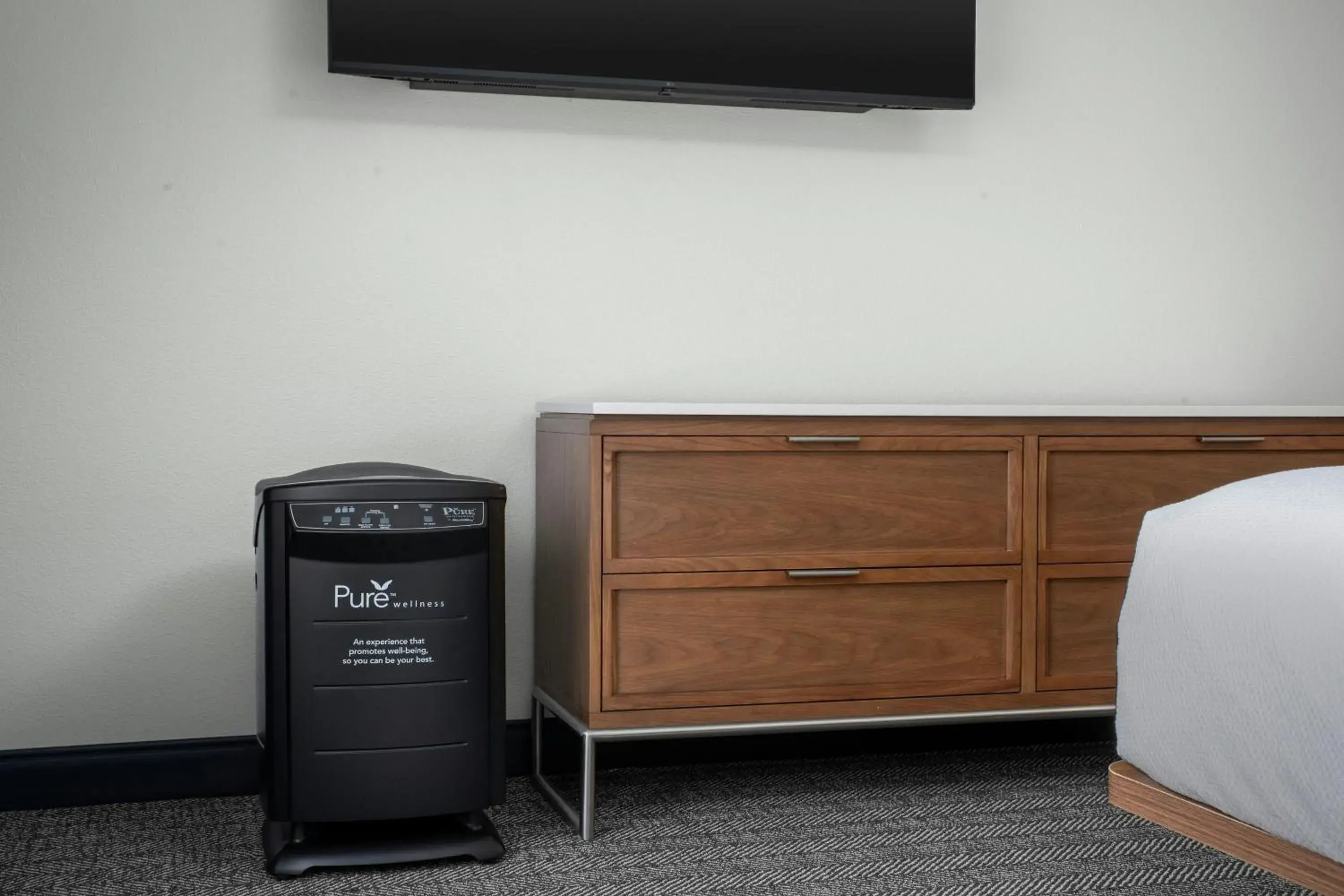 Pure Wellness King with Sofa Bed in Courtyard by Marriott Bloomington Pure Wellness King with Sofa Bed in Courtyard by Marriott Bloomington