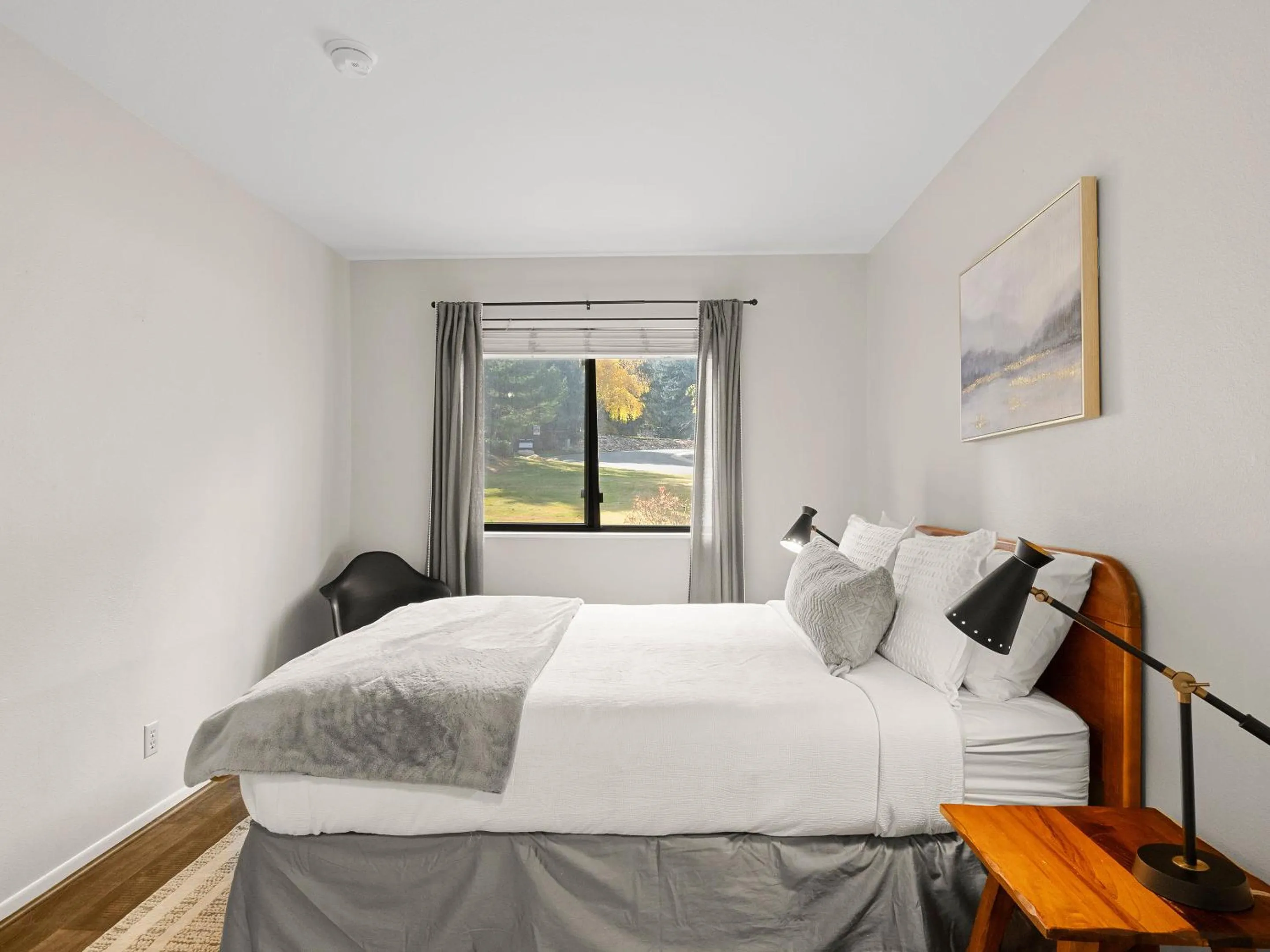 Bedroom, Bed in Red Pine Condominiums by All Seasons Resort Lodging