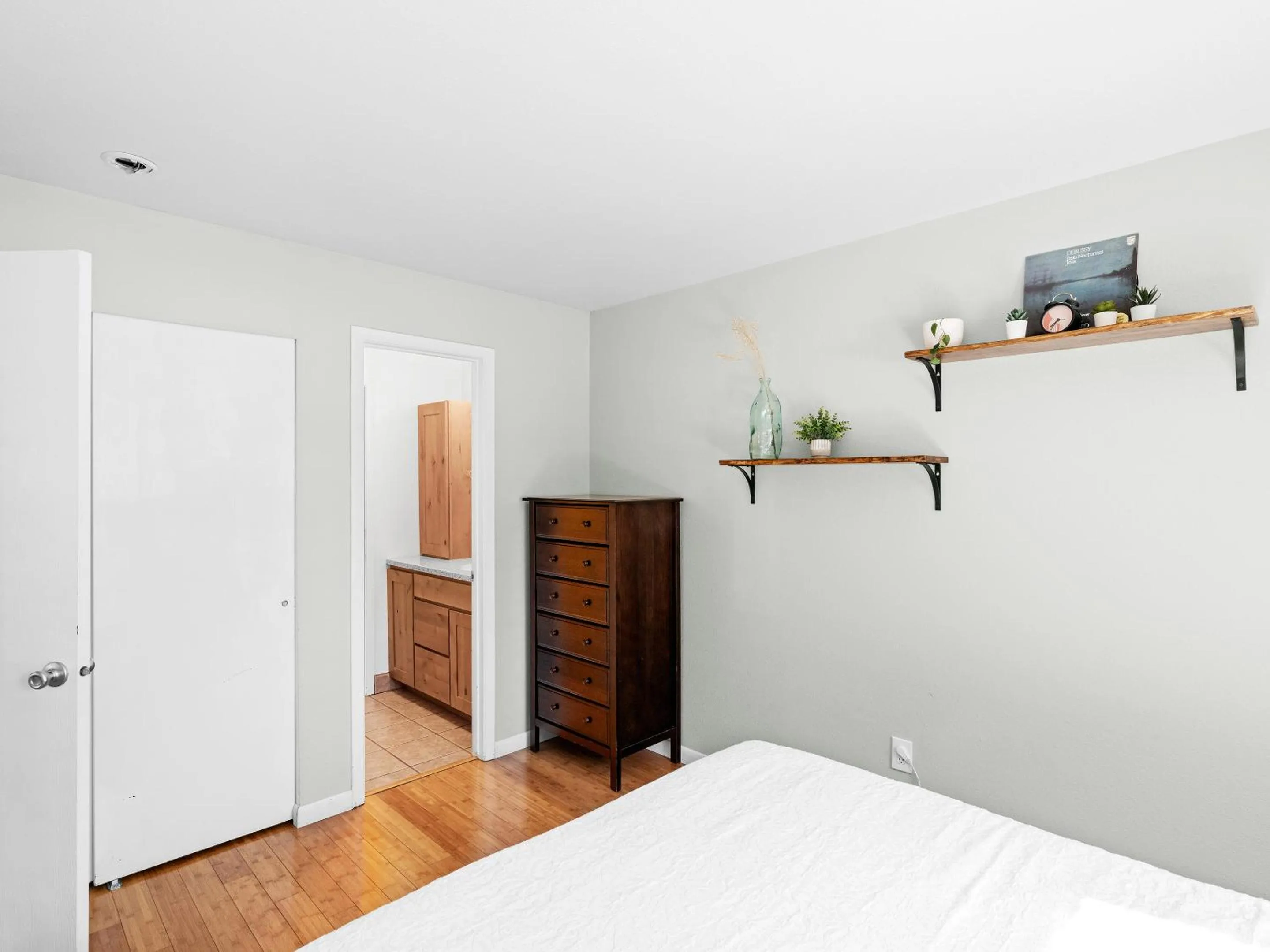 Bedroom, Bed in Red Pine Condominiums by All Seasons Resort Lodging