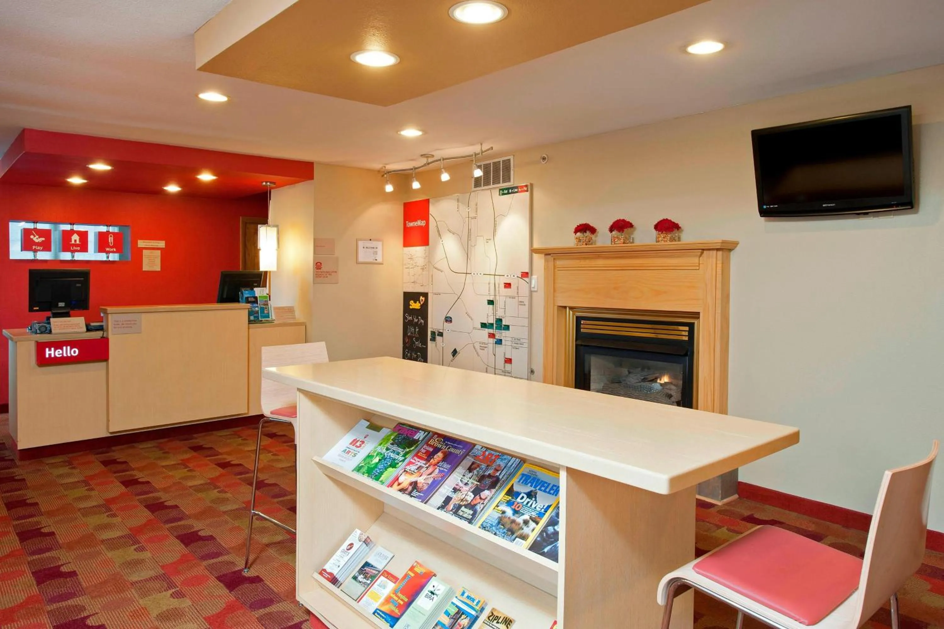 Lobby or reception in TownePlace Suites by Marriott Bloomington