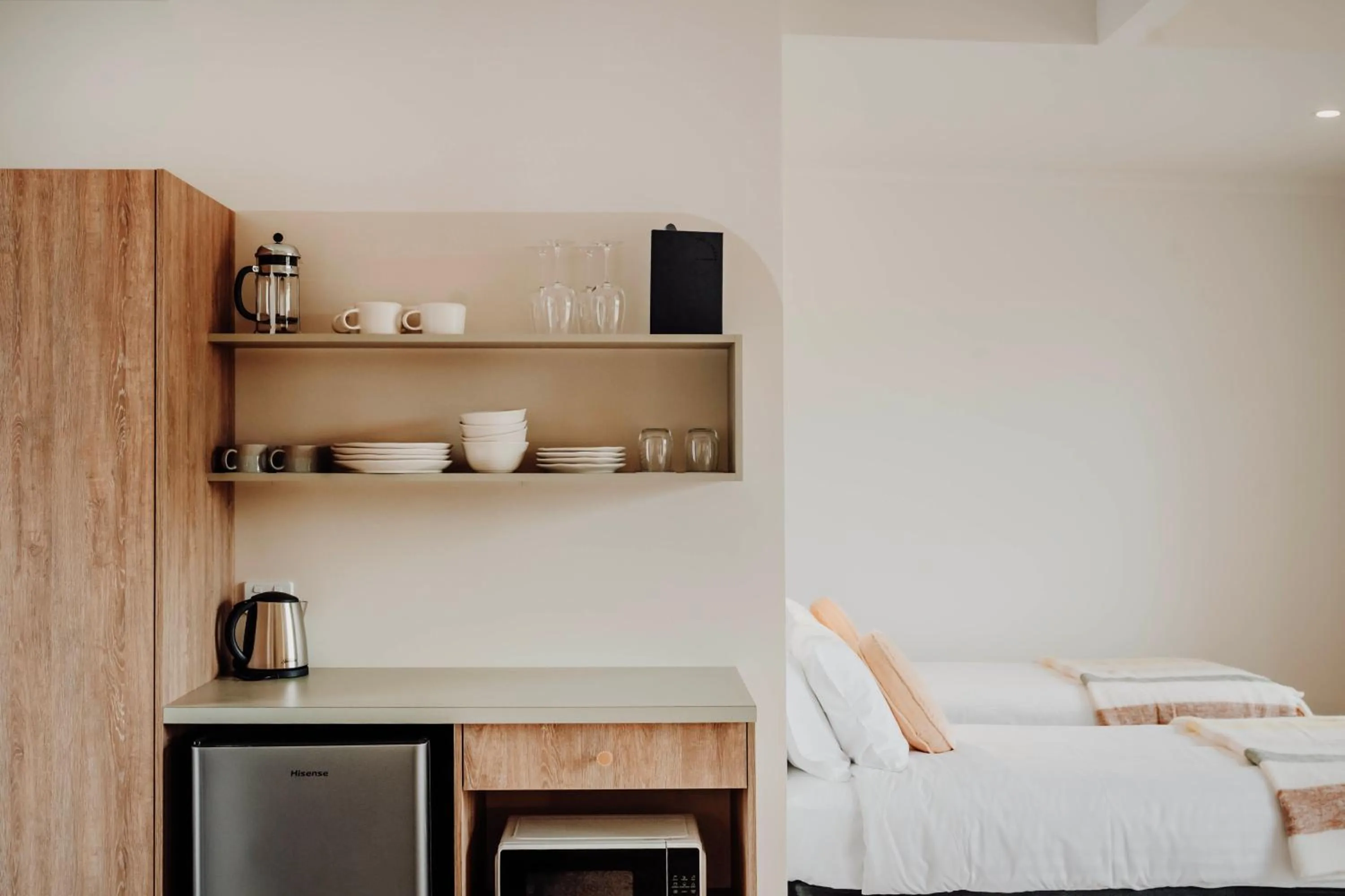 Coffee/tea facilities, Bed in The Cudgee at Mudgee