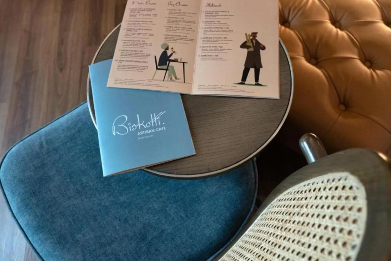 Seating area in The Mirador