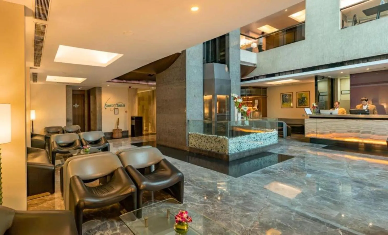 Seating area in The Mirador