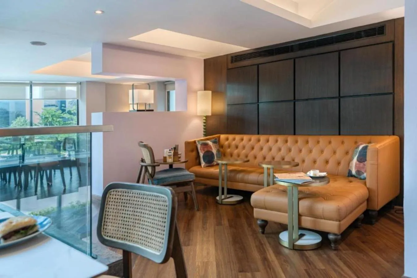 Seating area in The Mirador