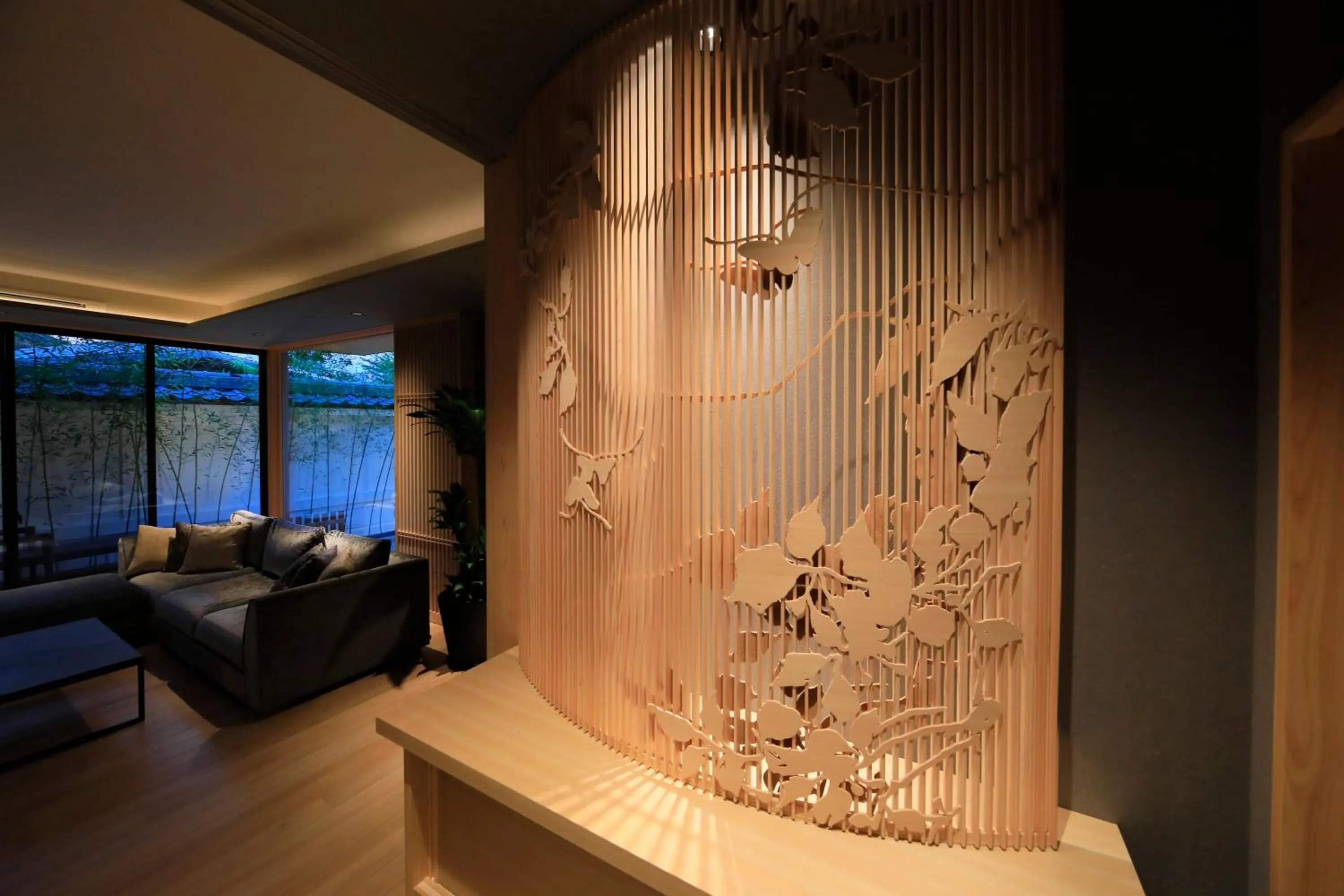 Living room in Fuji Onsenji Yumedono