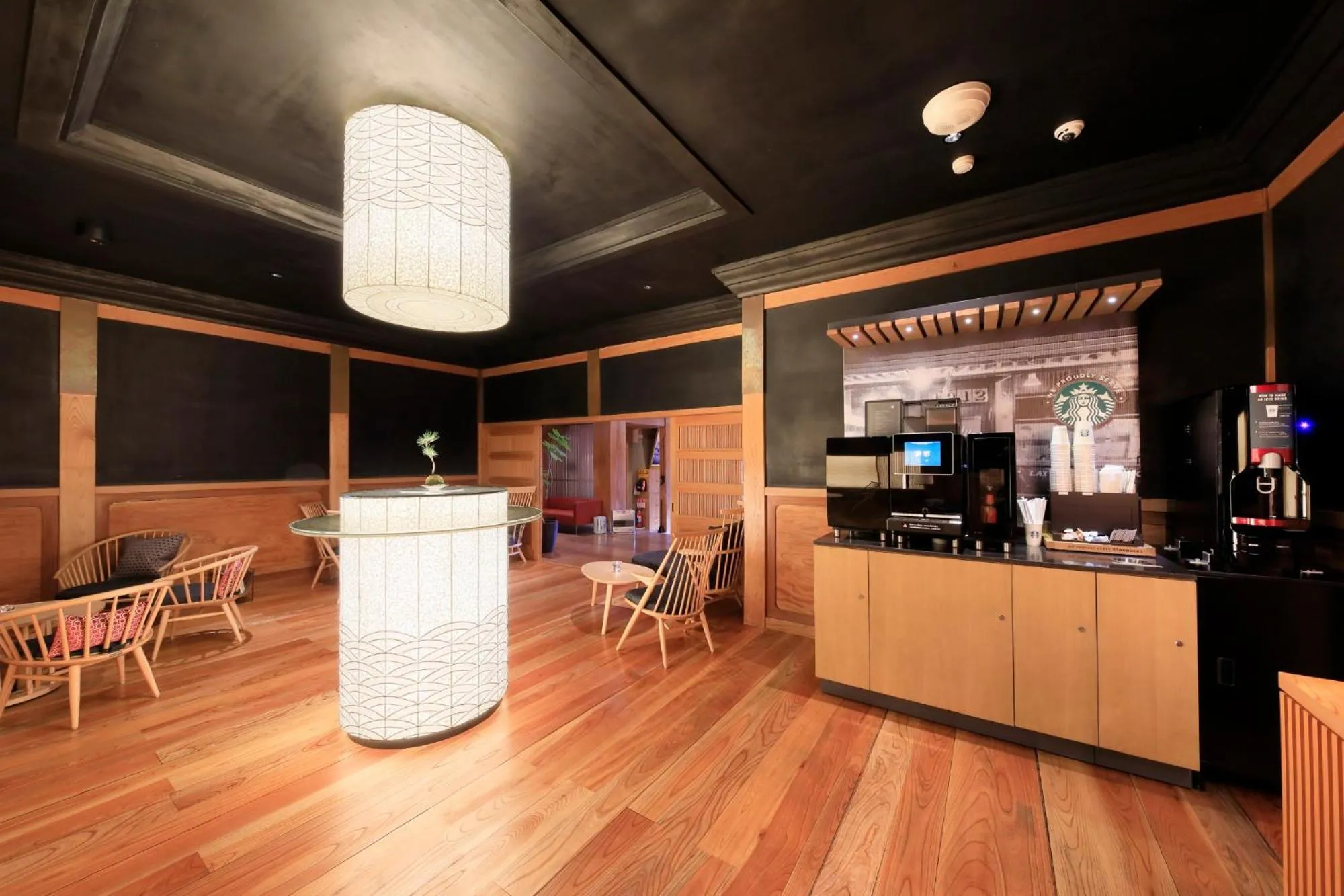 Communal lounge/ TV room in Fuji Onsenji Yumedono