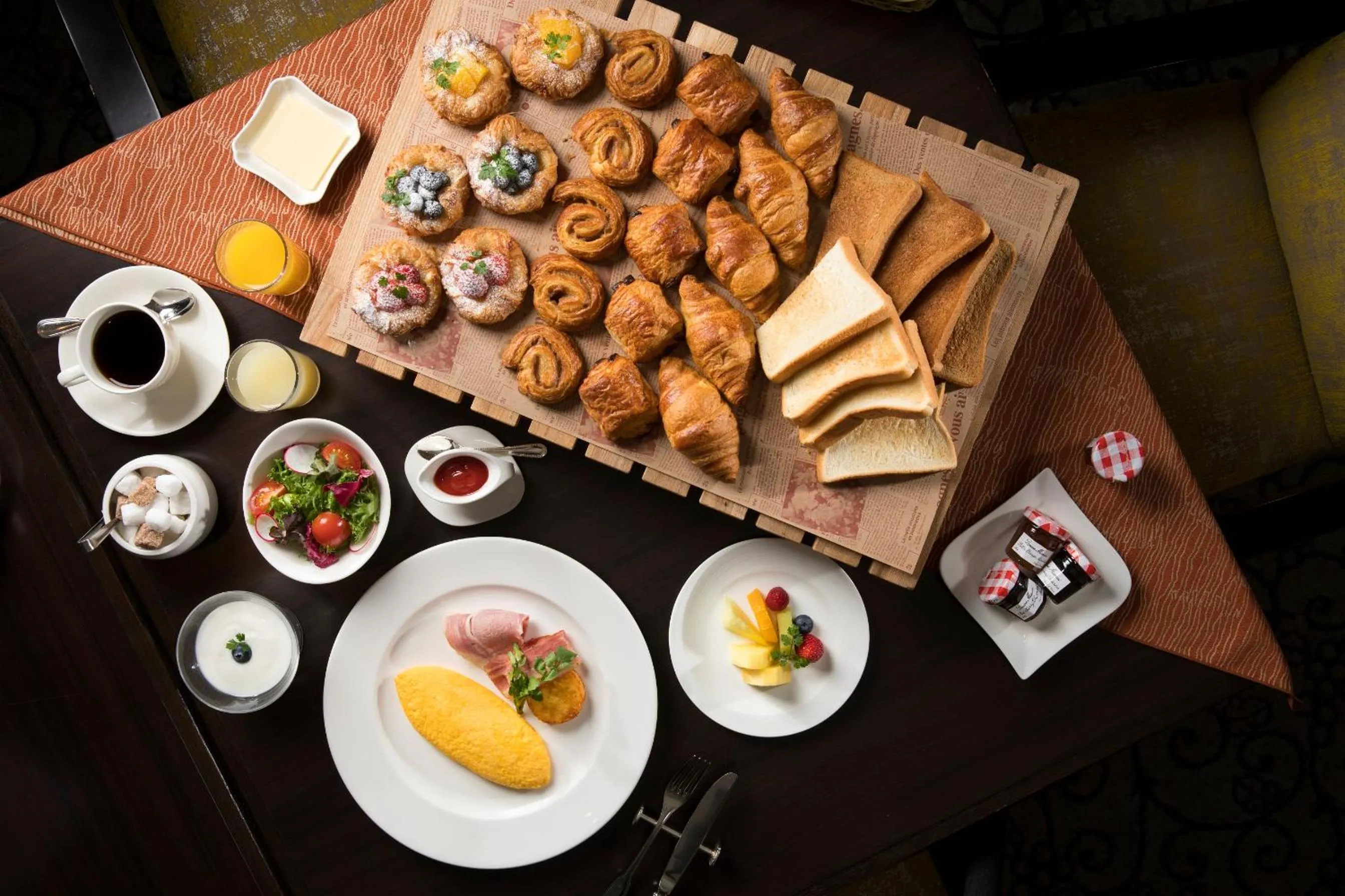 Breakfast in Sheraton Miyako Hotel Tokyo