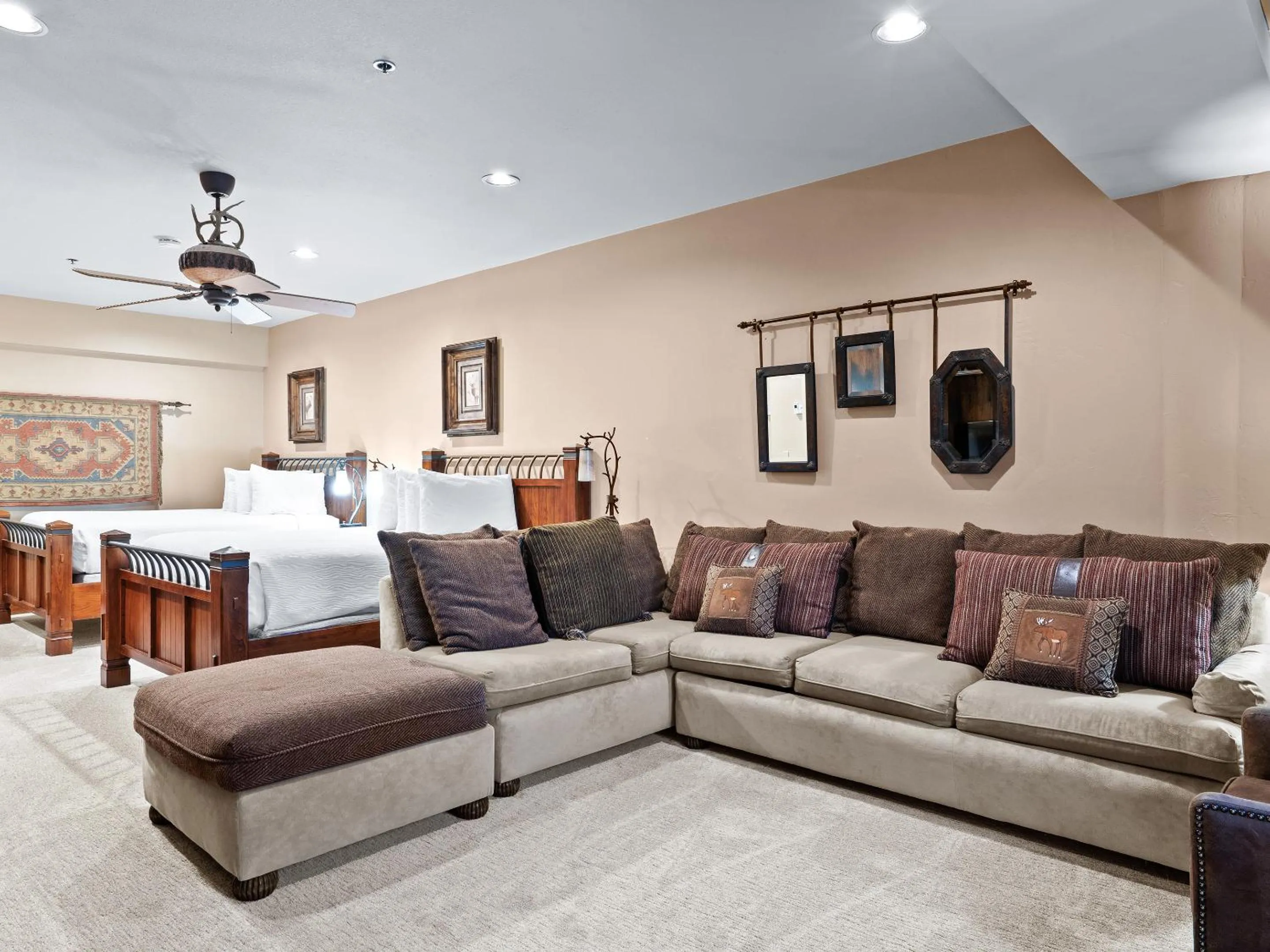 Bed in Silver King by All Seasons Resort Lodging