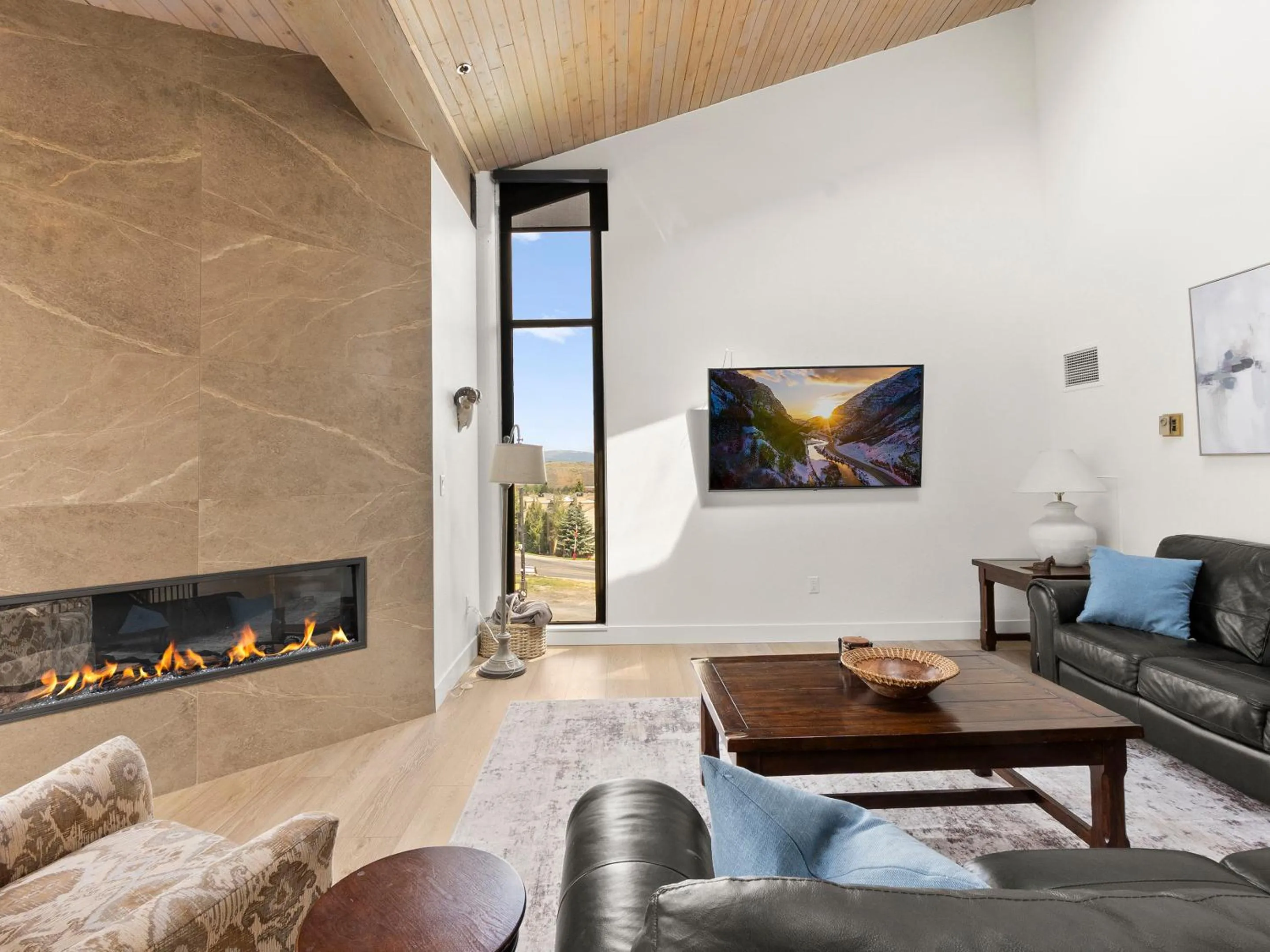 Living room in Silver King by All Seasons Resort Lodging