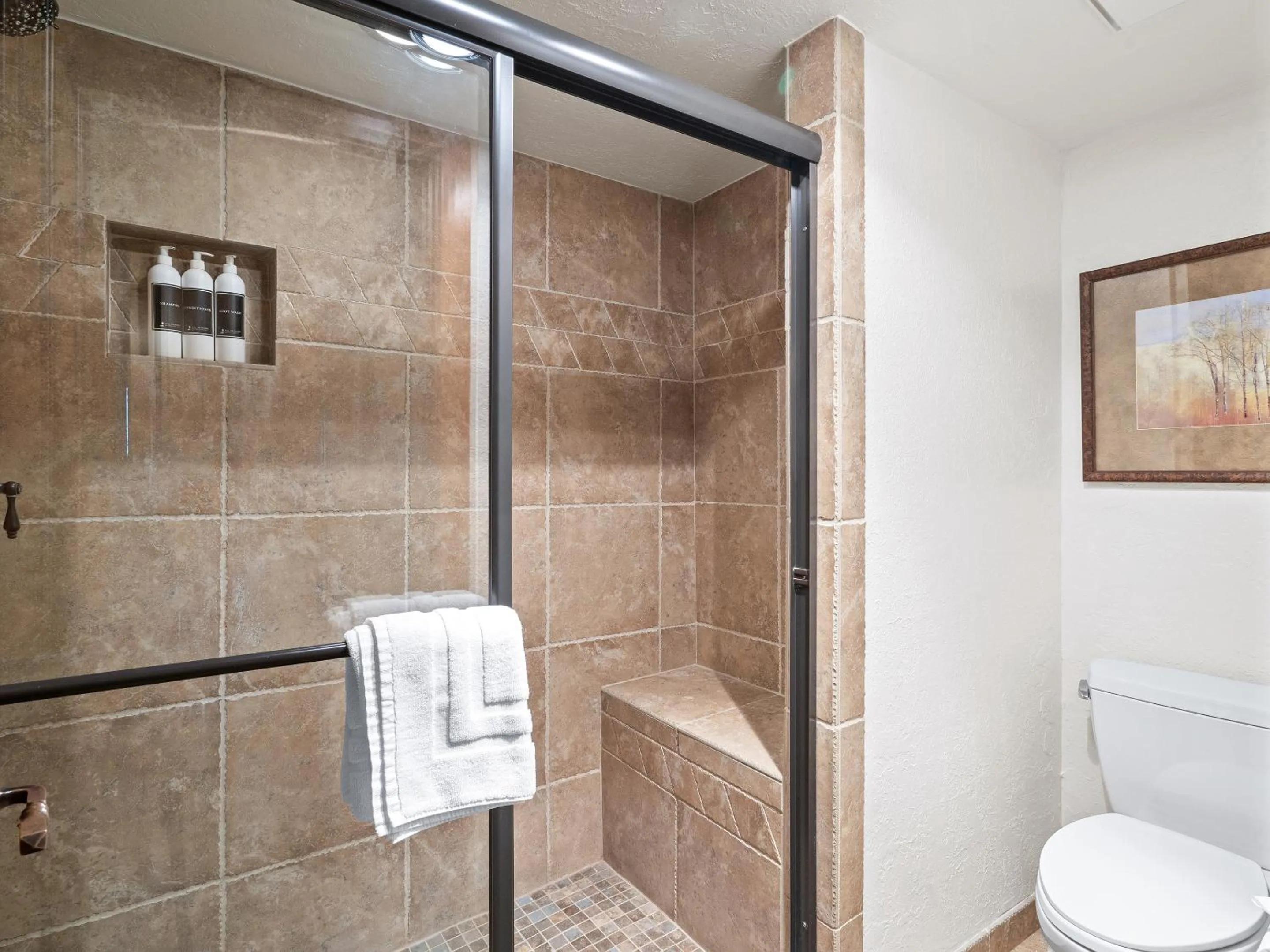 Shower in Silver King by All Seasons Resort Lodging