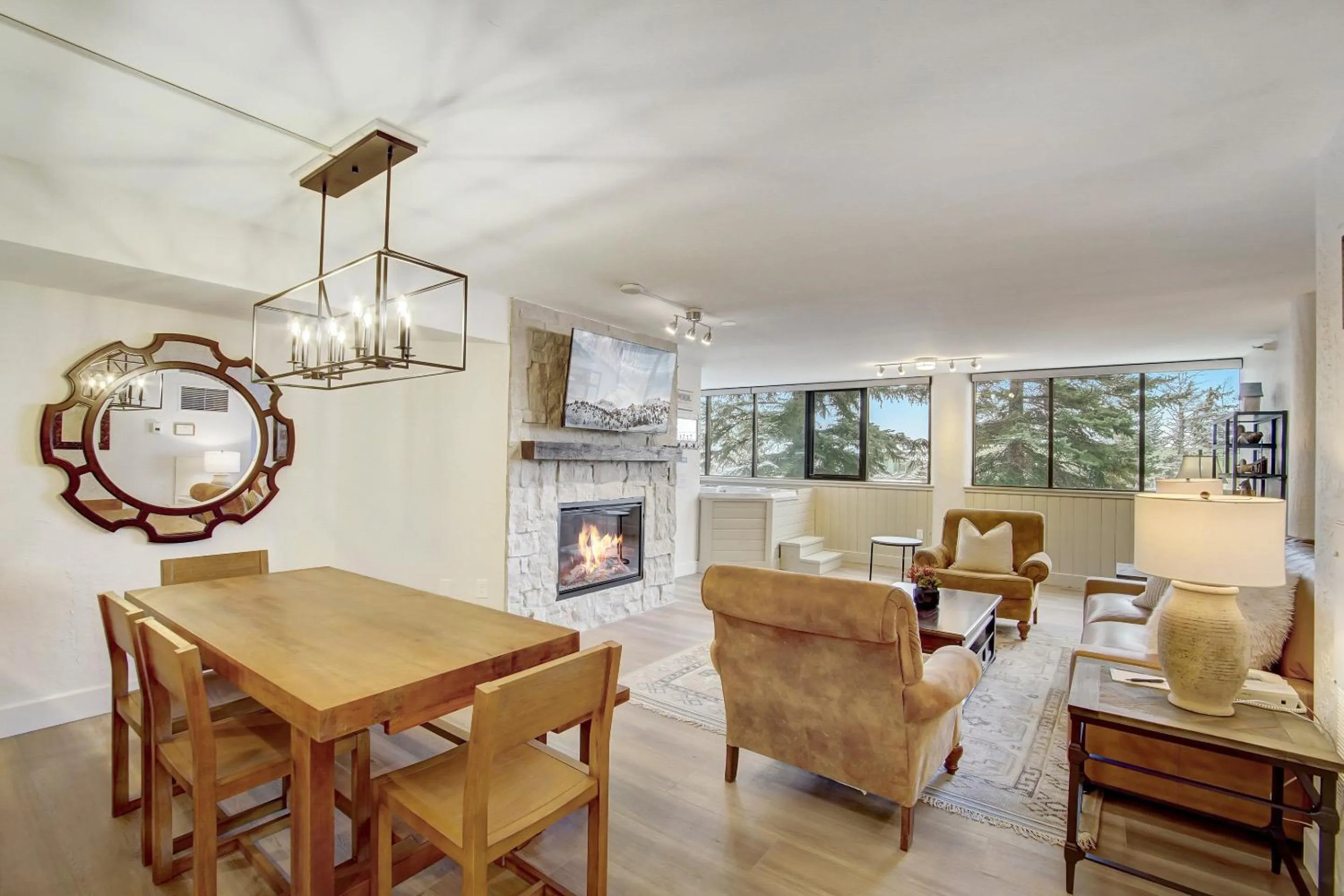 Living room in Silver King by All Seasons Resort Lodging