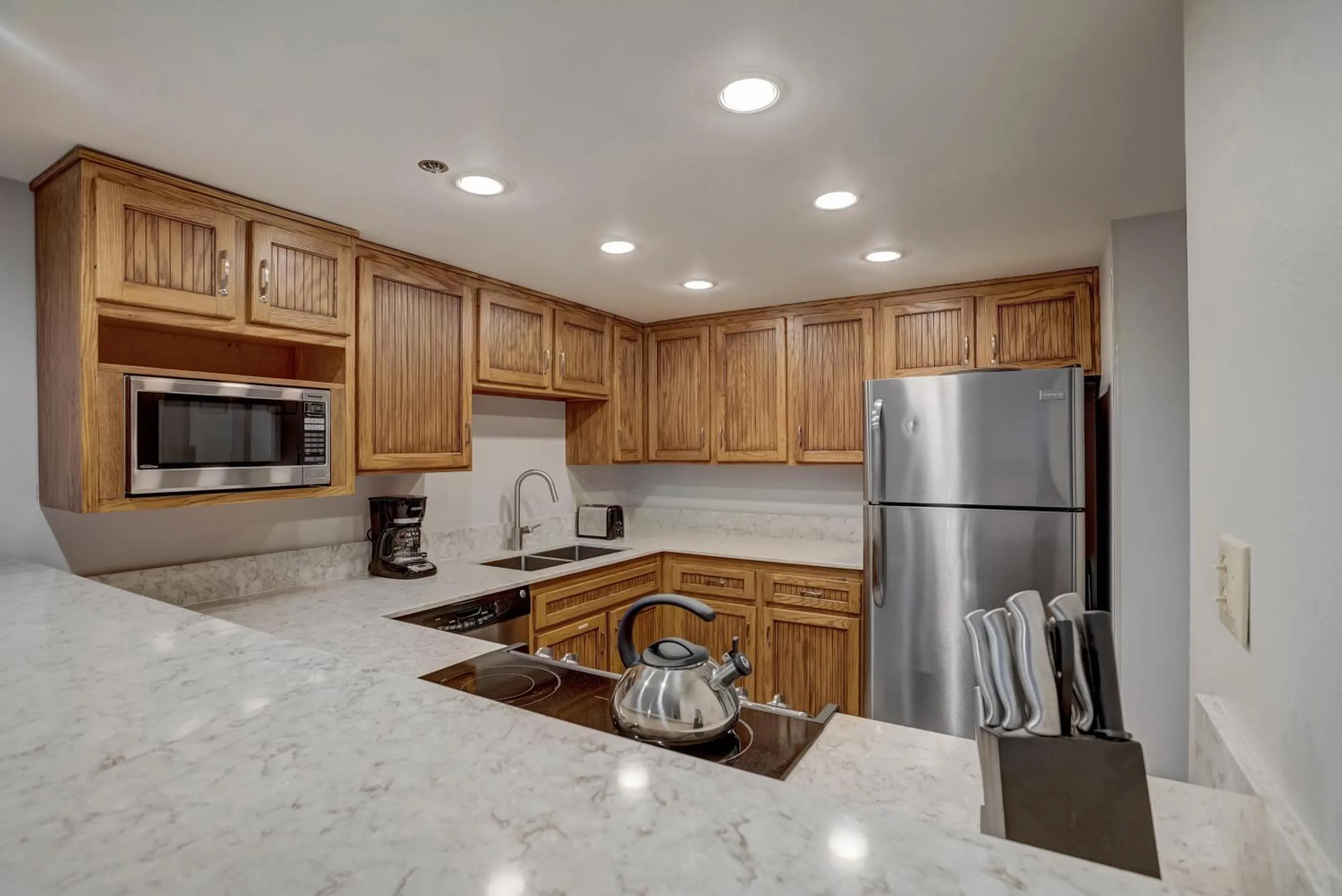 kitchen in Silver King by All Seasons Resort Lodging
