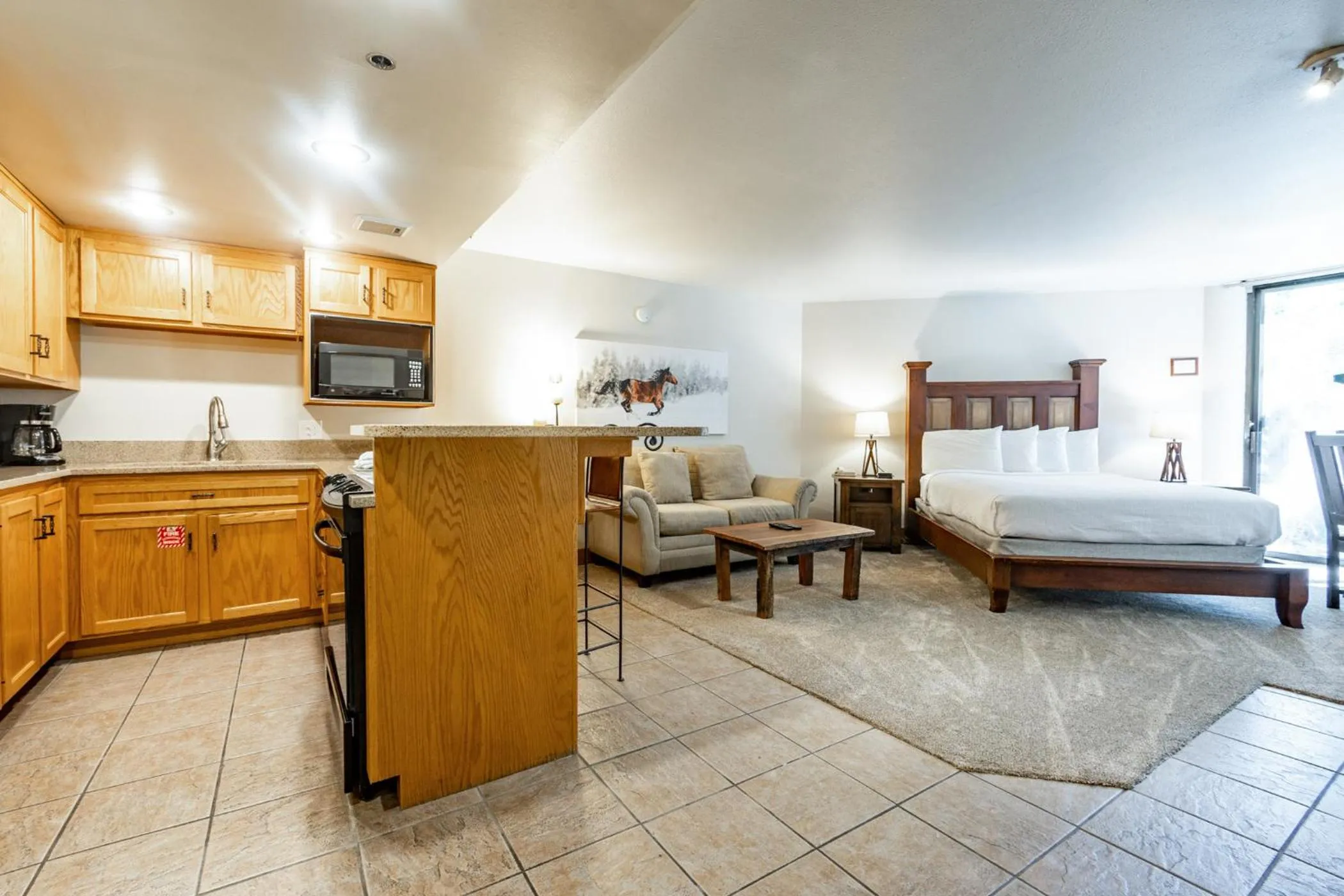 Bed in Silver King by All Seasons Resort Lodging