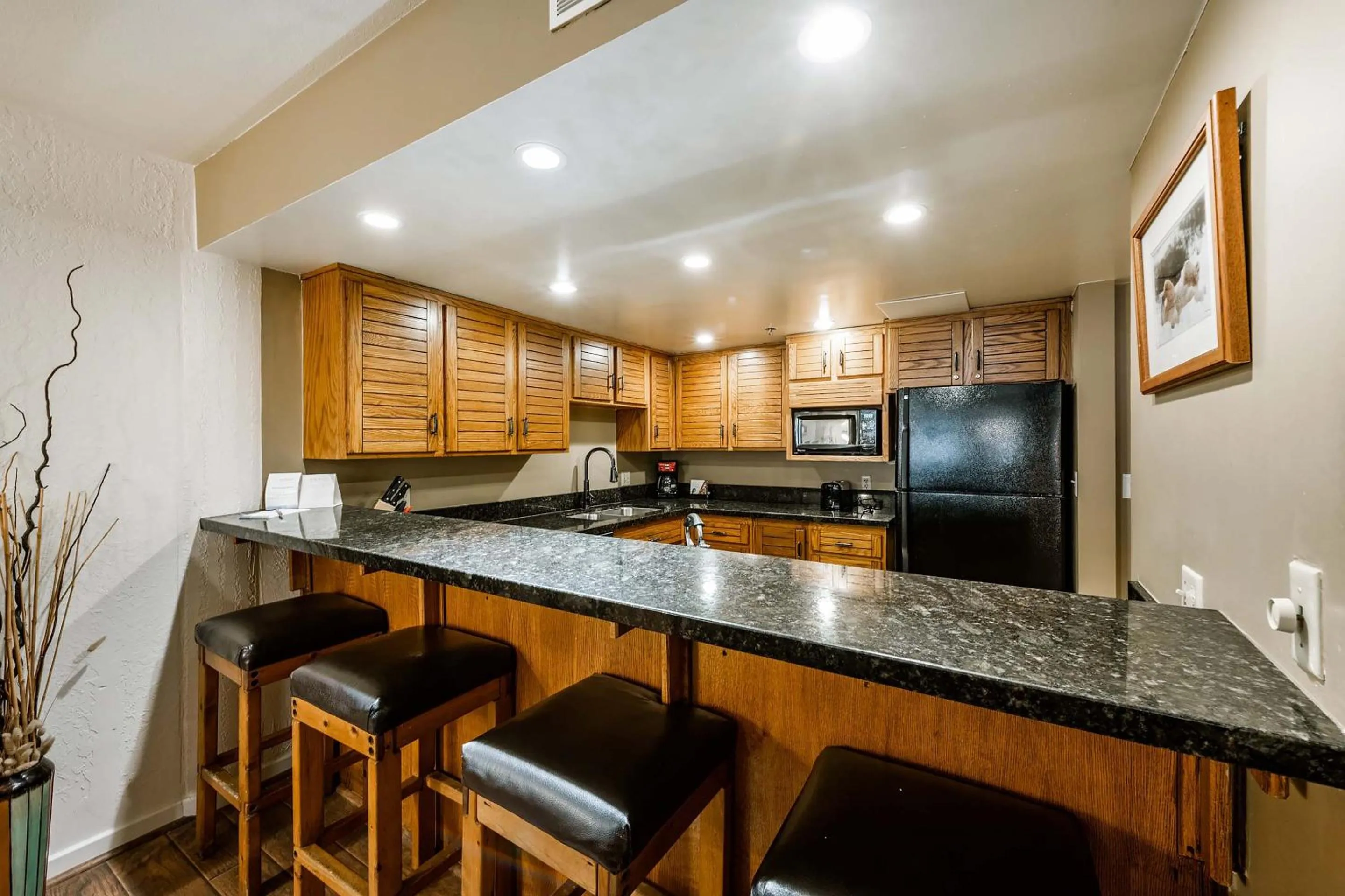 Kitchen or kitchenette in Silver King by All Seasons Resort Lodging