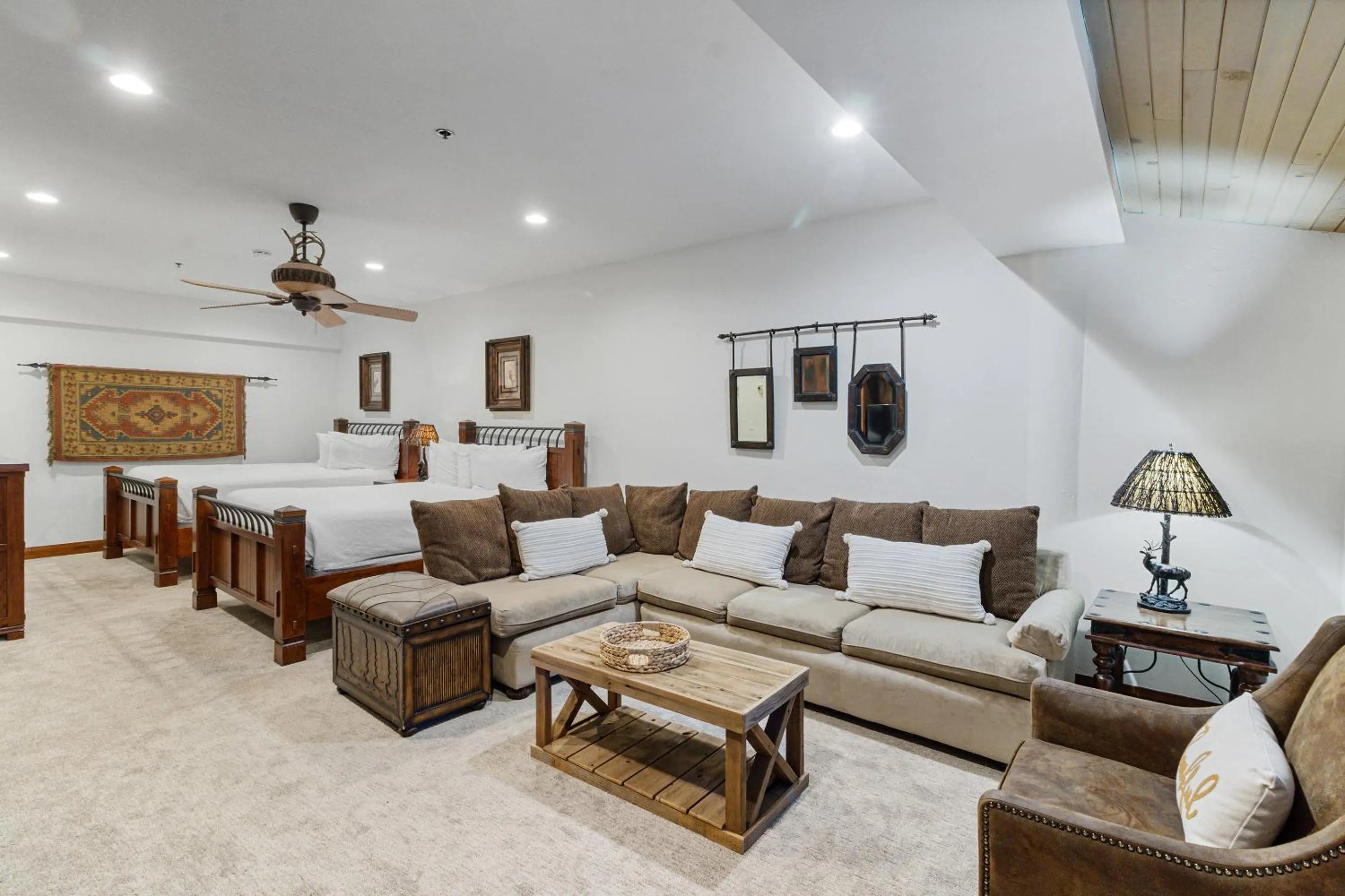 Bed in Silver King by All Seasons Resort Lodging