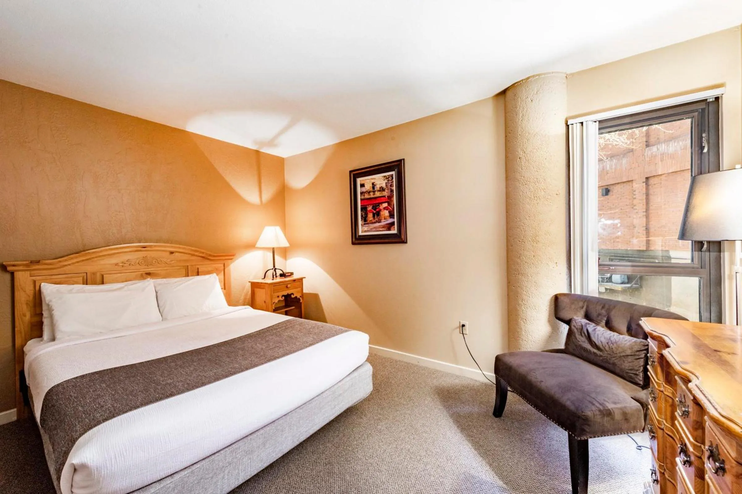 Bed in Silver King by All Seasons Resort Lodging