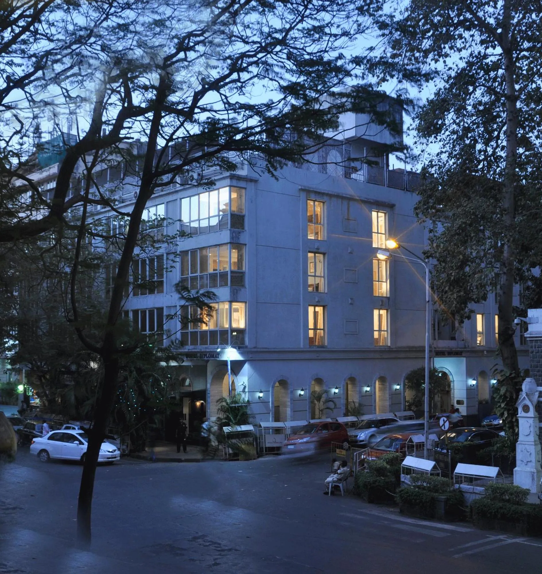 Property building in Hotel Diplomat, Colaba