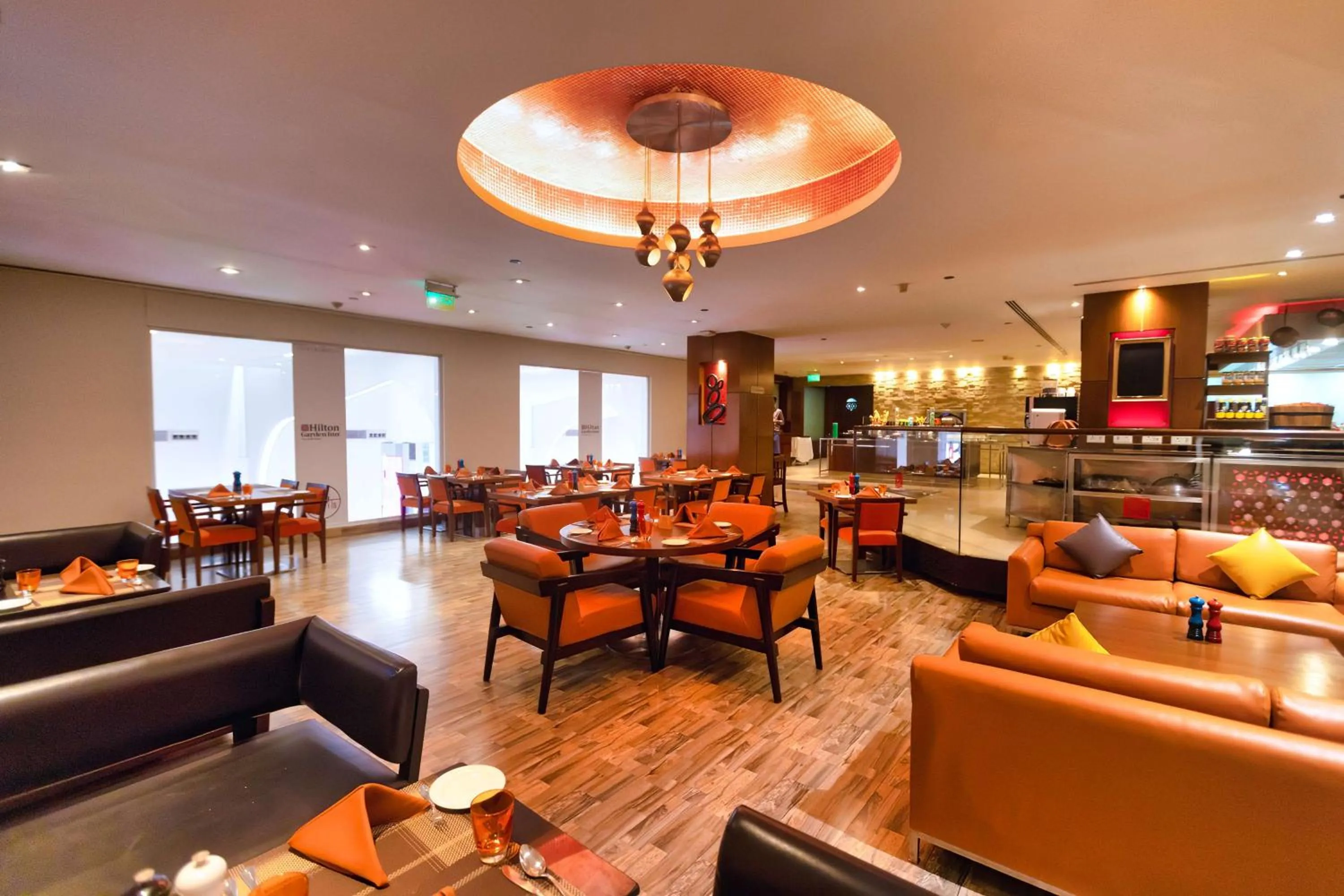 Restaurant/places to eat in Hilton Garden Inn New Delhi/Saket