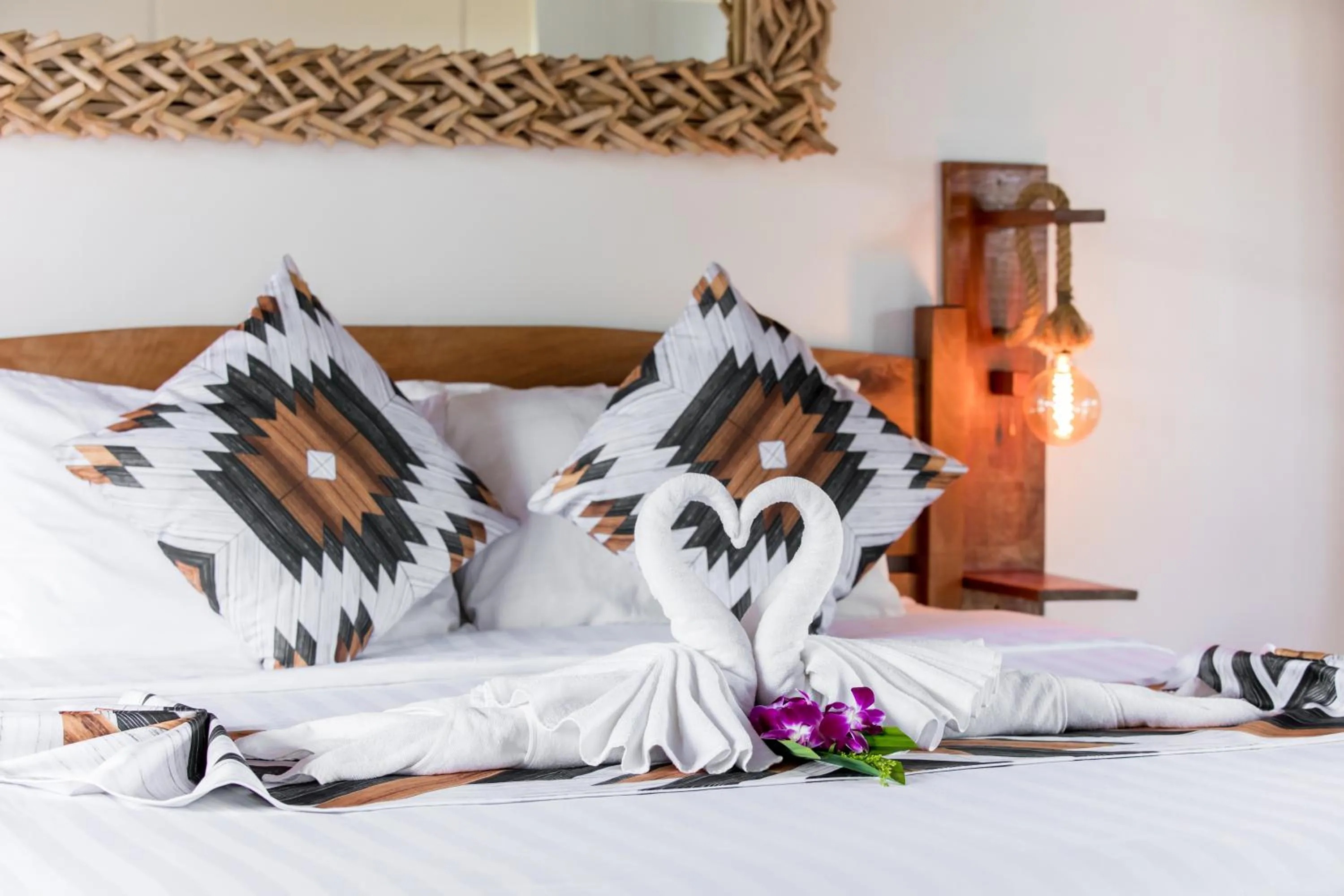 Bed in Maya Resort Samui - Family resort-Sha Plus Extra